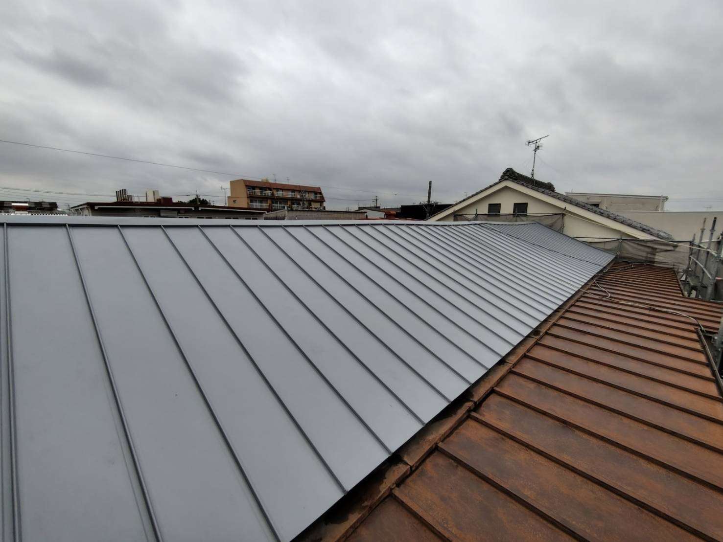 2025年10月施工　屋根の張り替え　名古屋市中川区　Y様邸