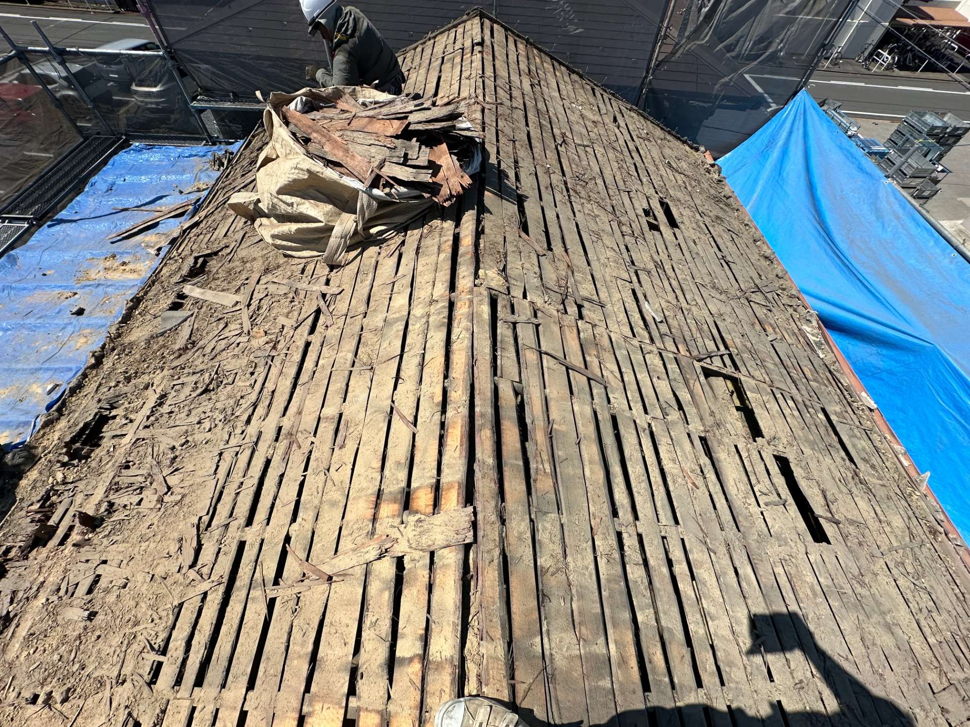 2025年10月施工　屋根の張り替え　名古屋市中川区　Y様邸