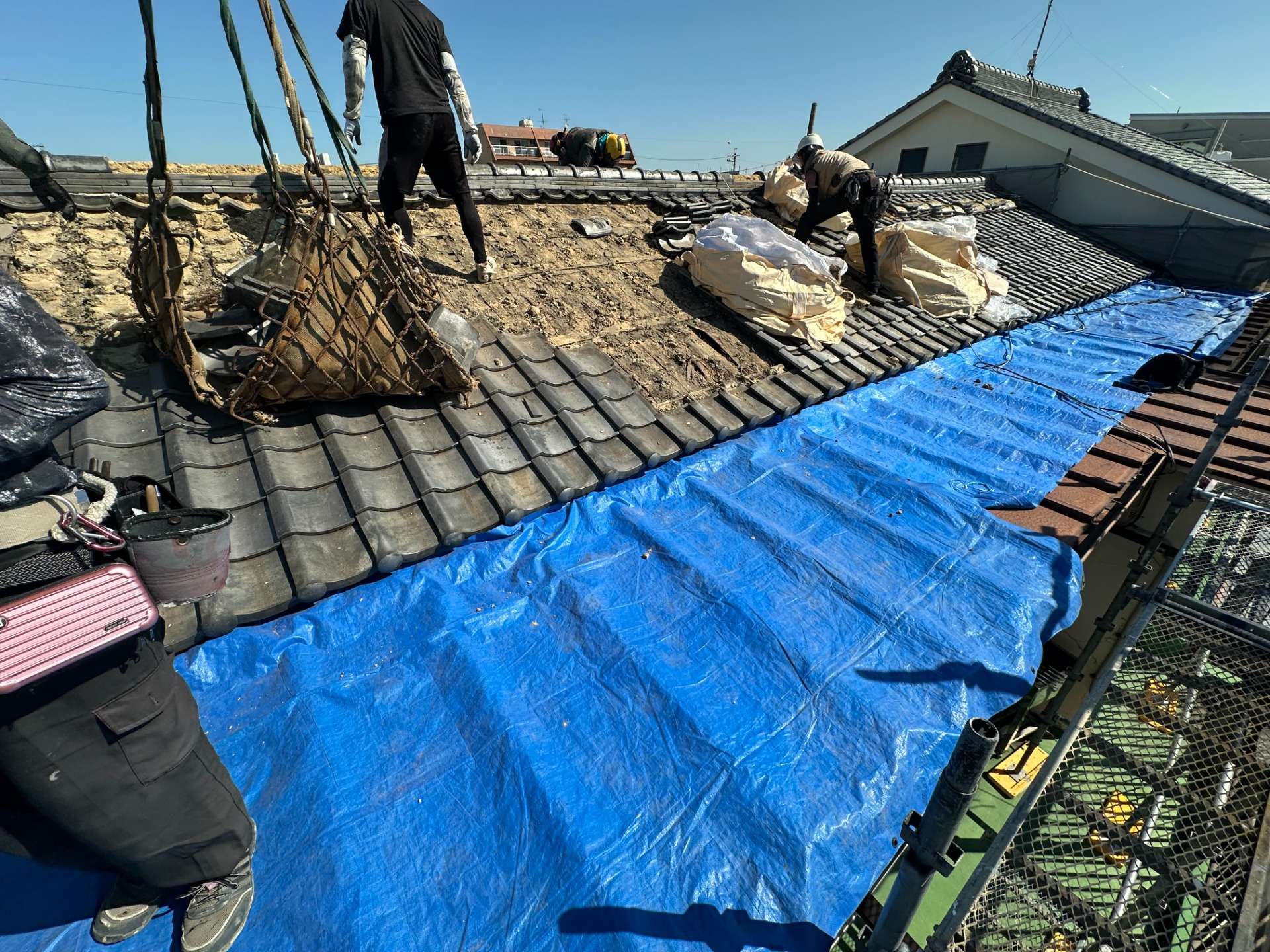 2025年10月施工　屋根の張り替え　名古屋市中川区　Y様邸