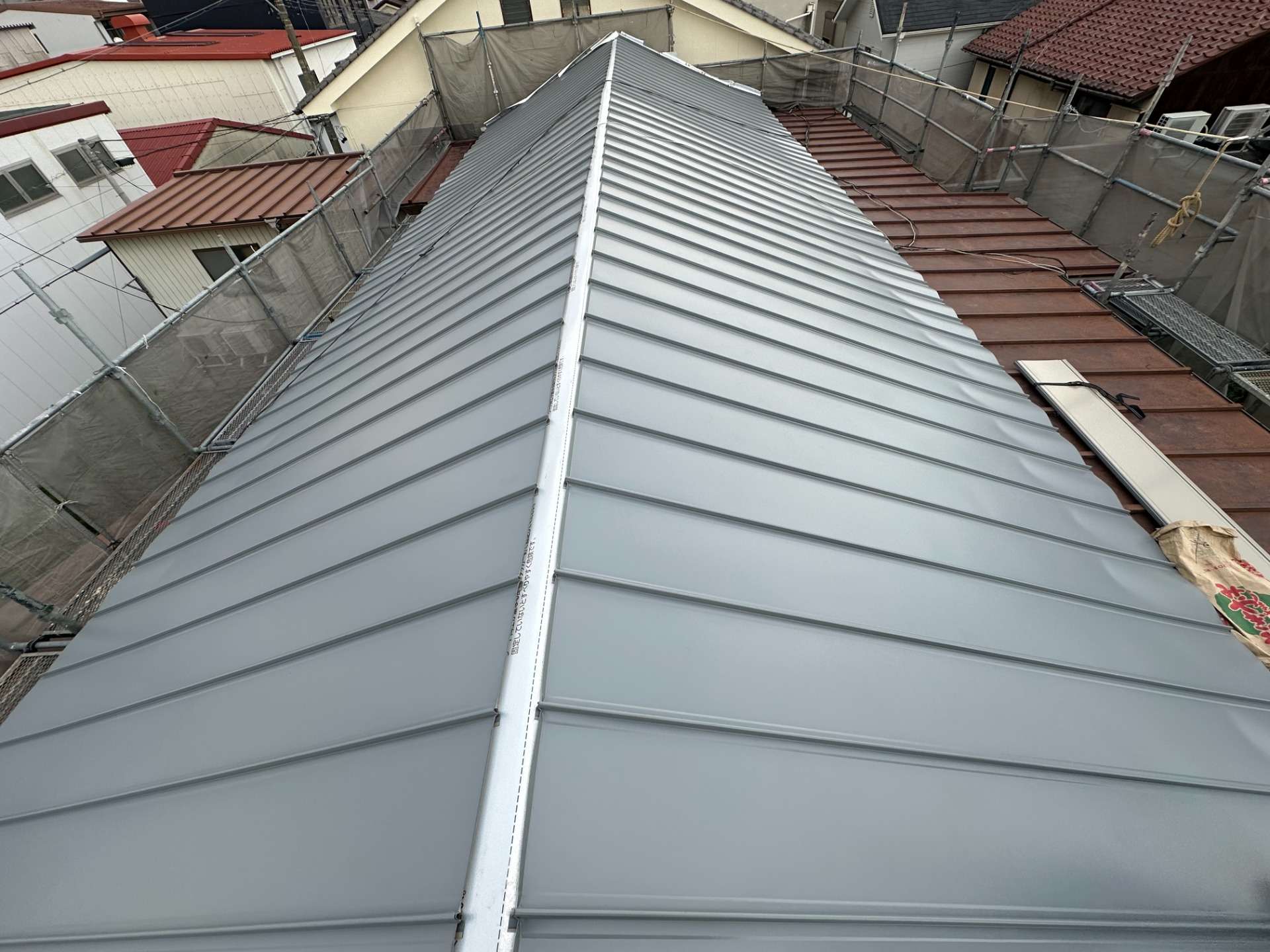 2025年10月施工　屋根の張り替え　名古屋市中川区　Y様邸