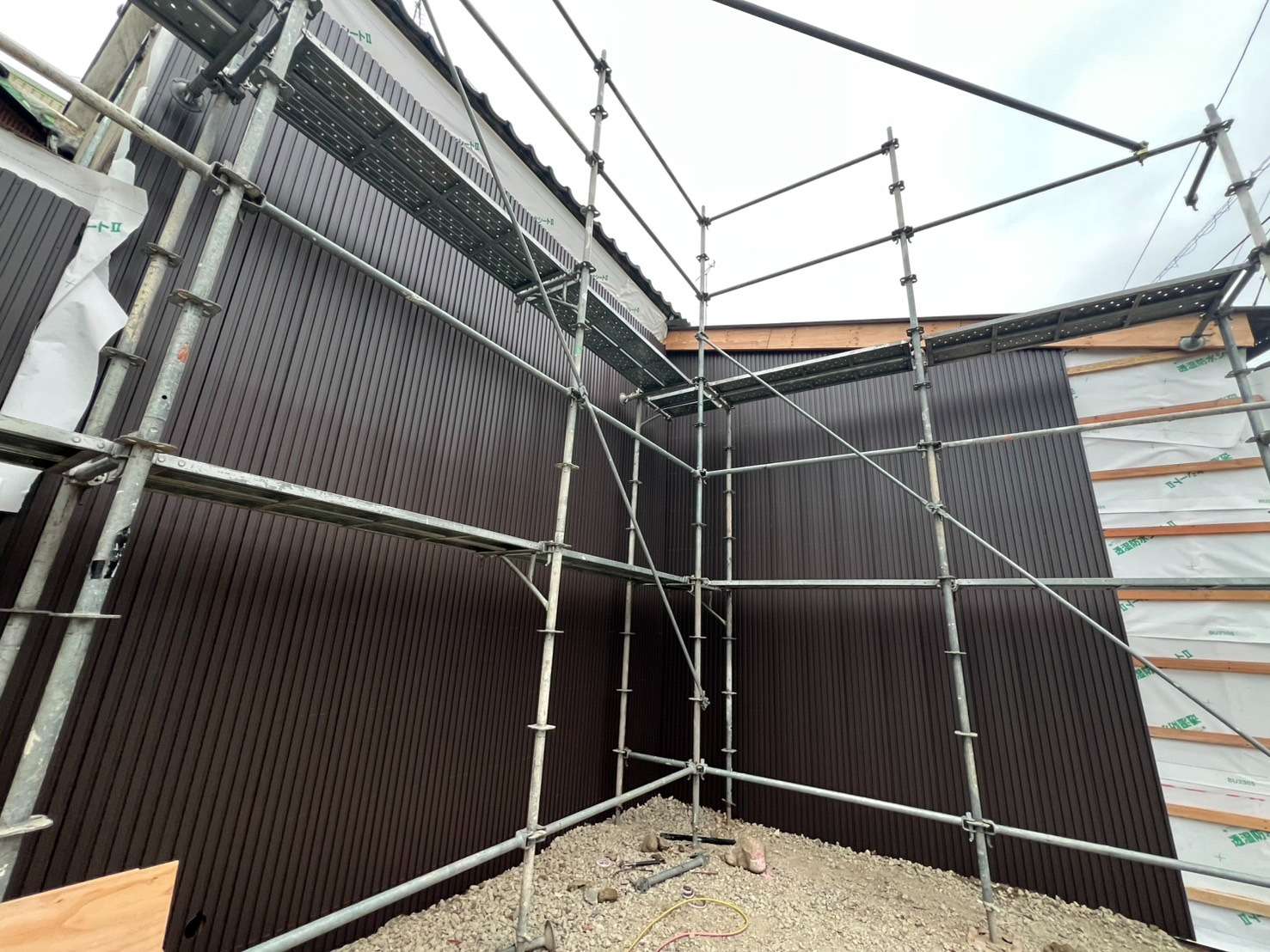 2025年11月施工　外壁板金の張り替え　岐阜市真砂町　M様邸