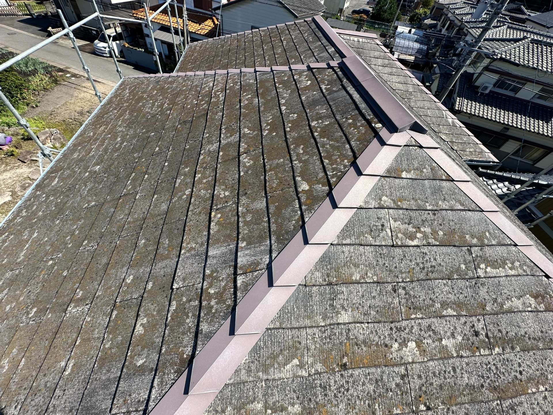 2025年11月施工　屋根カバー工法　屋根板金カバー工法　可児市F様邸