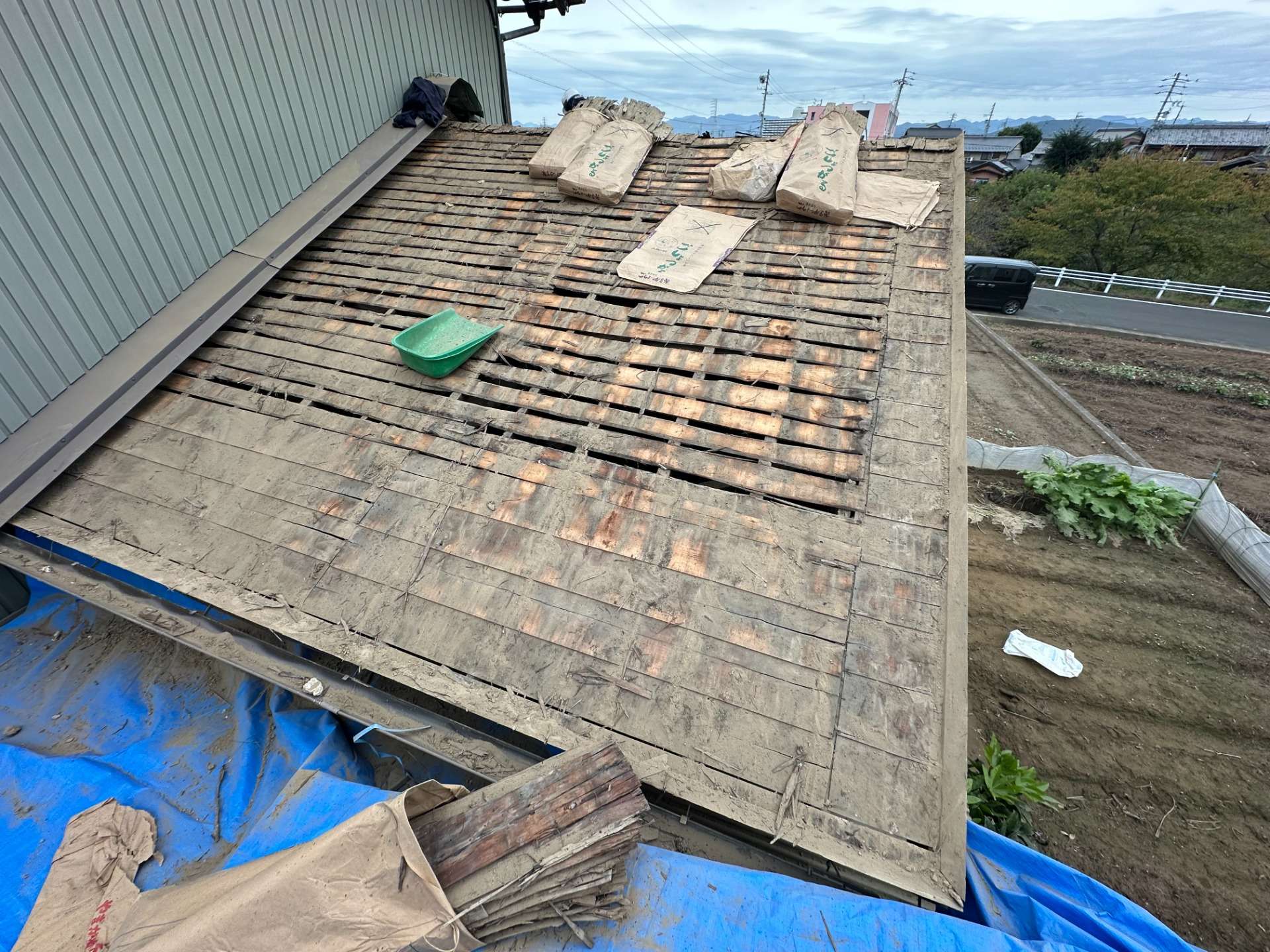 2025年12月施工　屋根の葺き替え　屋根の張り替え　岐阜市江口　F様邸