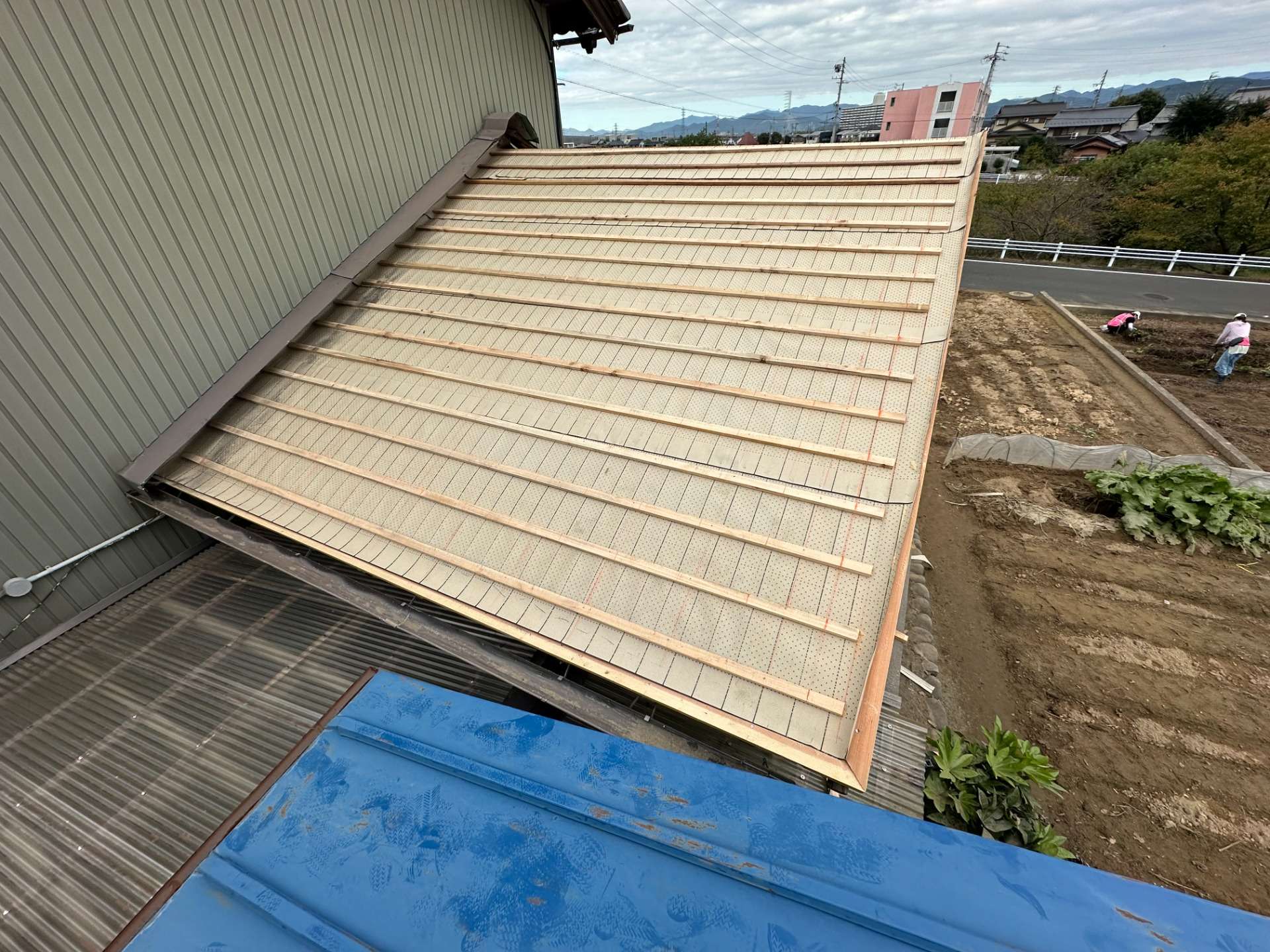 2025年12月施工　屋根の葺き替え　屋根の張り替え　岐阜市江口　F様邸