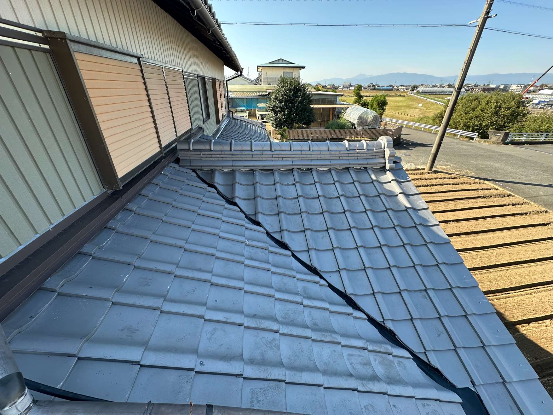 2025年12月施工　屋根の葺き替え　屋根の張り替え　岐阜市江口　F様邸