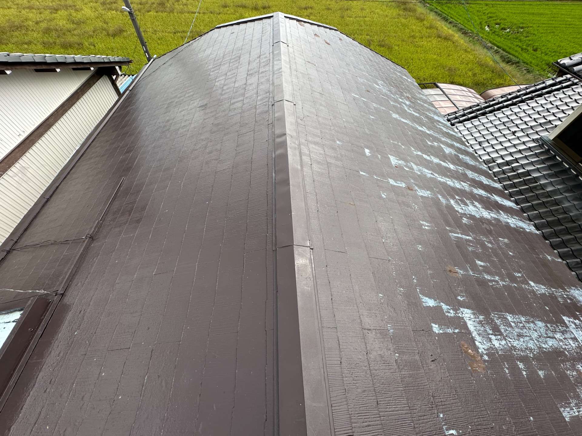 2025年12月施工　屋根カバー工法　屋根板金カバー工法　岐阜市福富　M様邸