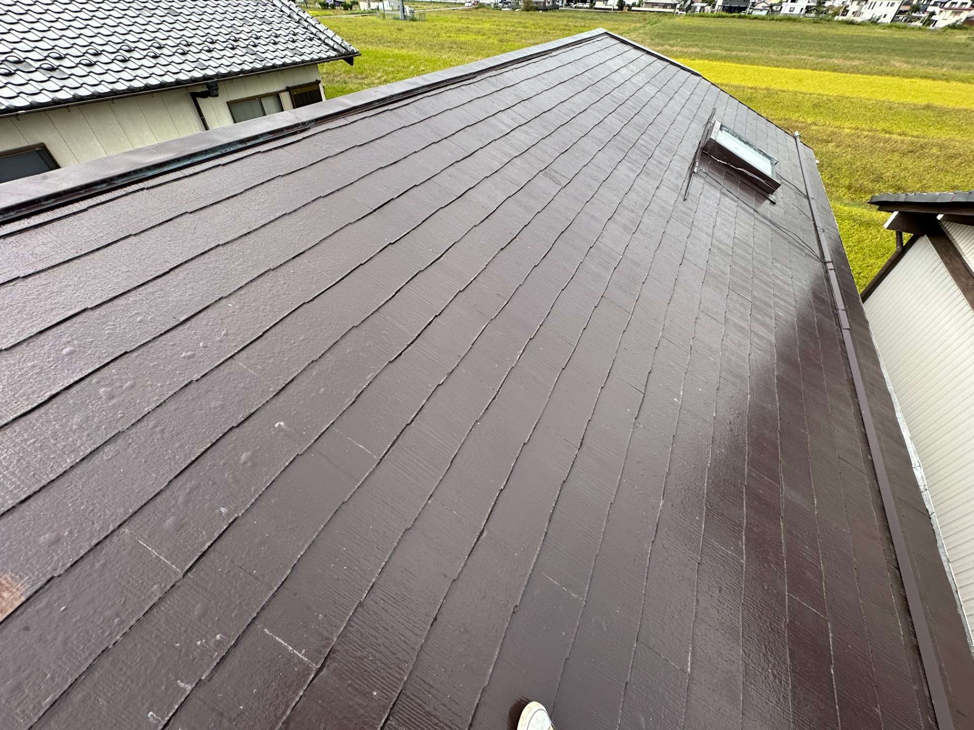 2025年12月施工　屋根カバー工法　屋根板金カバー工法　岐阜市福富　M様邸