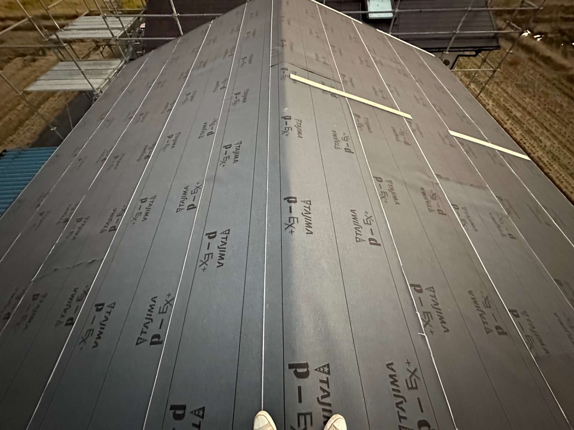 2025年12月施工　屋根の葺き替え　あまとい工事　岐阜市福富W様邸