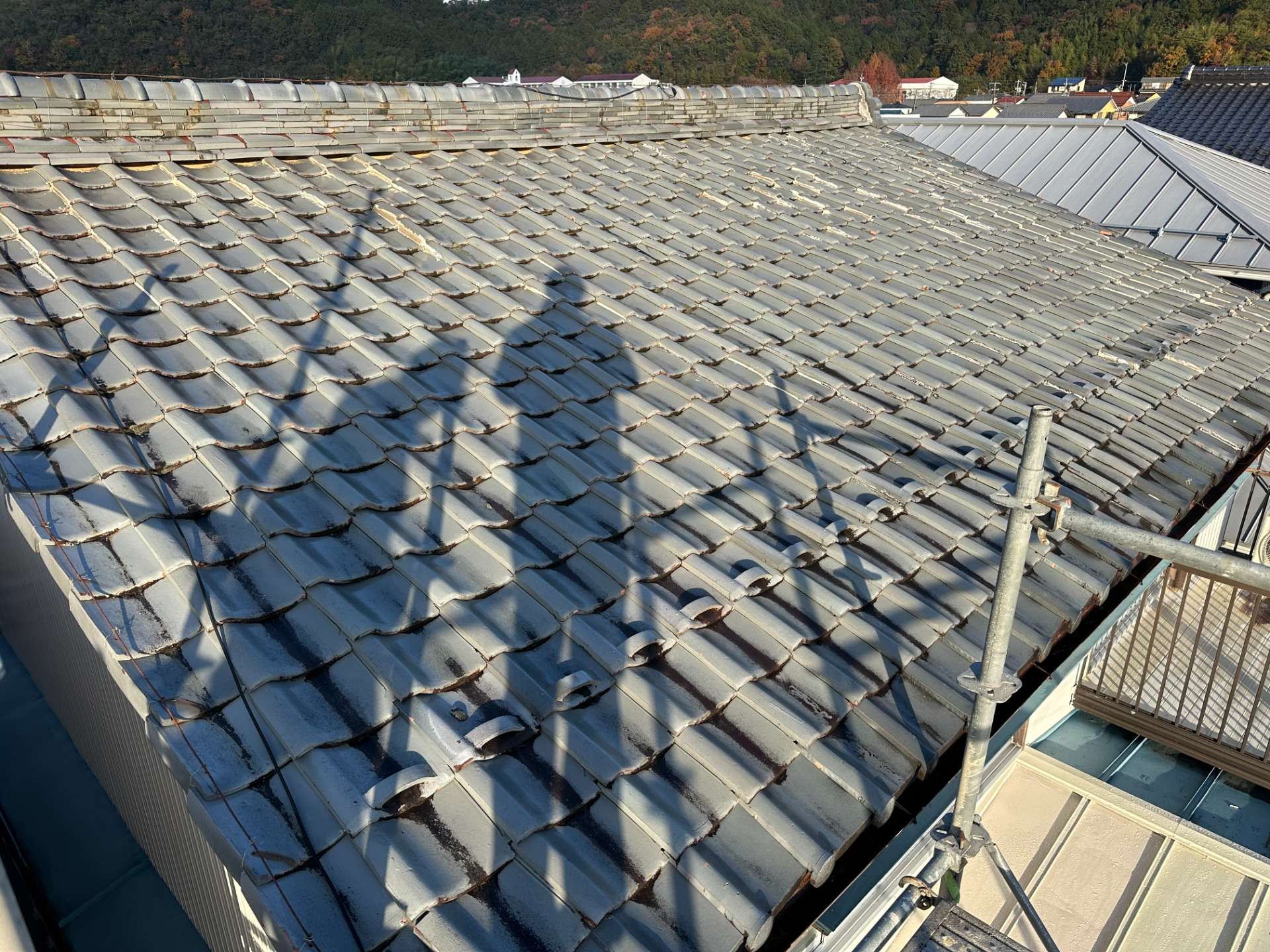 2025年12月施工　屋根の葺き替え　あまとい工事　岐阜市福富W様邸