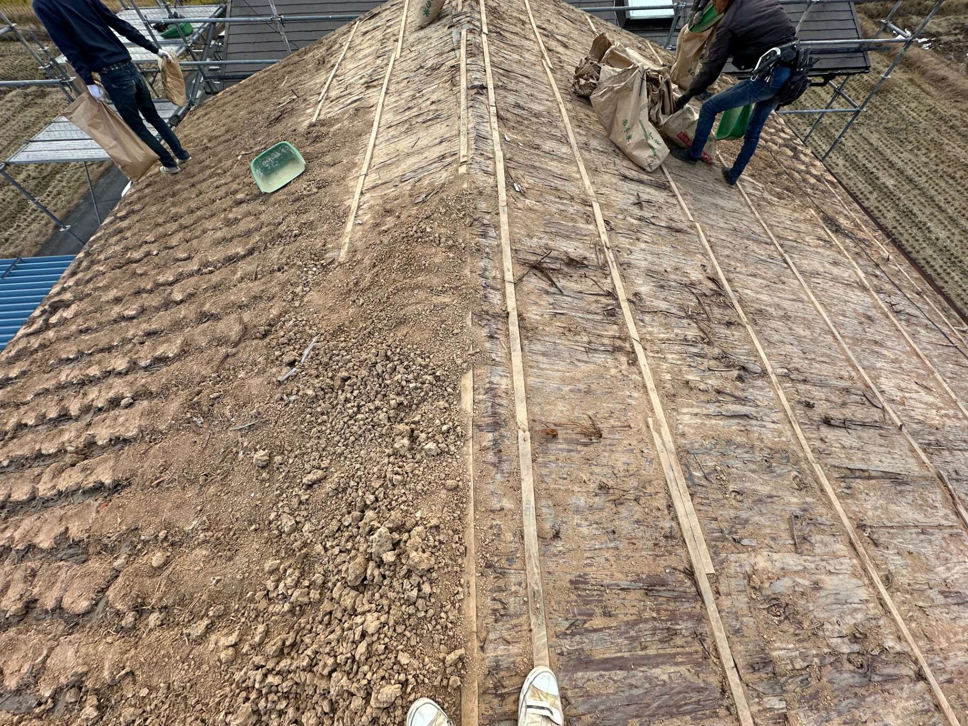 2025年12月施工　屋根の葺き替え　あまとい工事　岐阜市福富W様邸