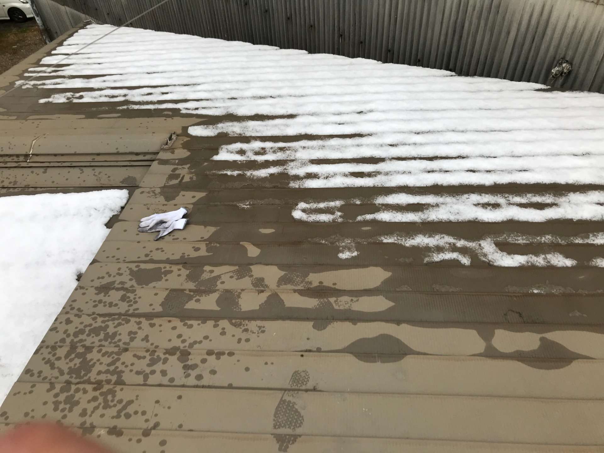 2026年1月施工　屋根の葺き替え　外壁板金の張替え　岐阜市祈年町K様邸