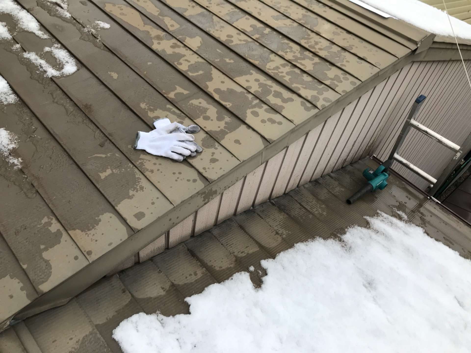 2026年1月施工　屋根の葺き替え　外壁板金の張替え　岐阜市祈年町K様邸