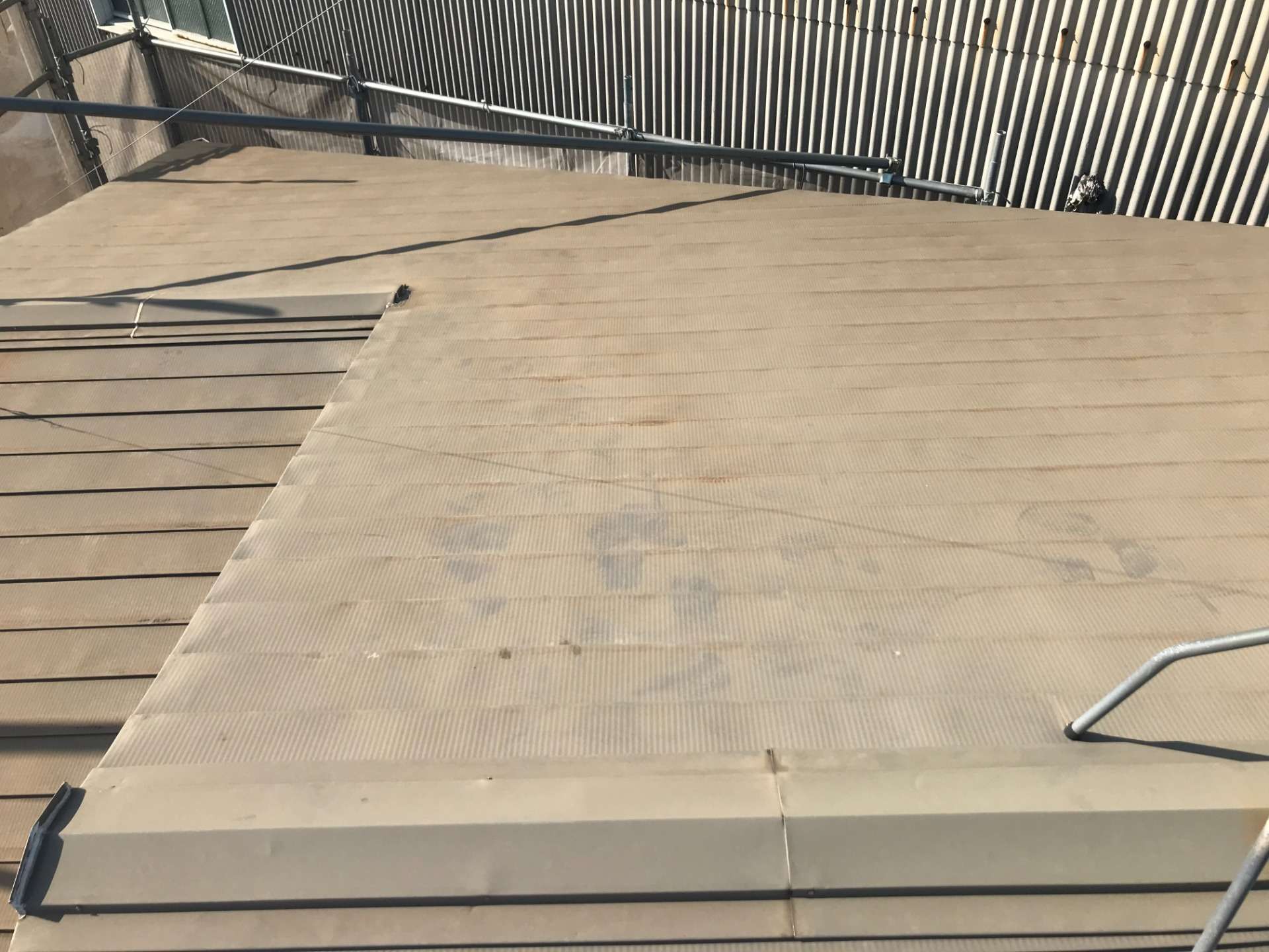 2026年1月施工　屋根の葺き替え　外壁板金の張替え　岐阜市祈年町K様邸