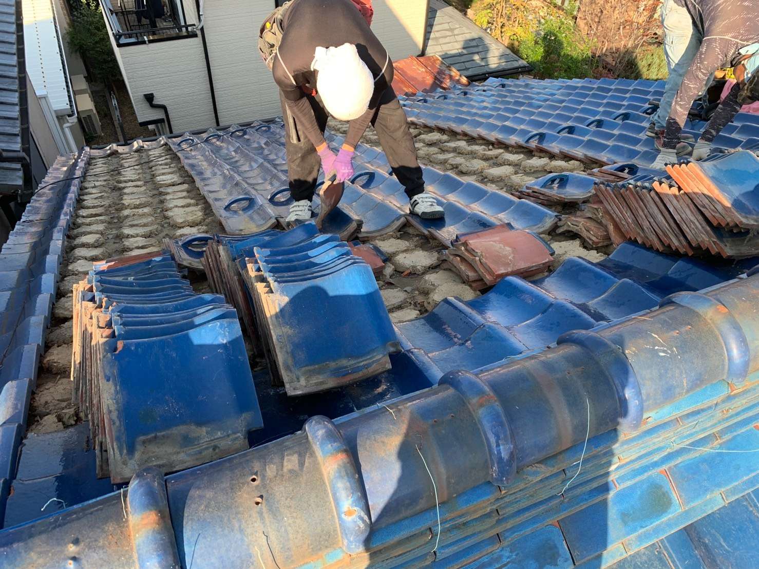 2026年1月施工　屋根の葺き替え　山県市M様邸