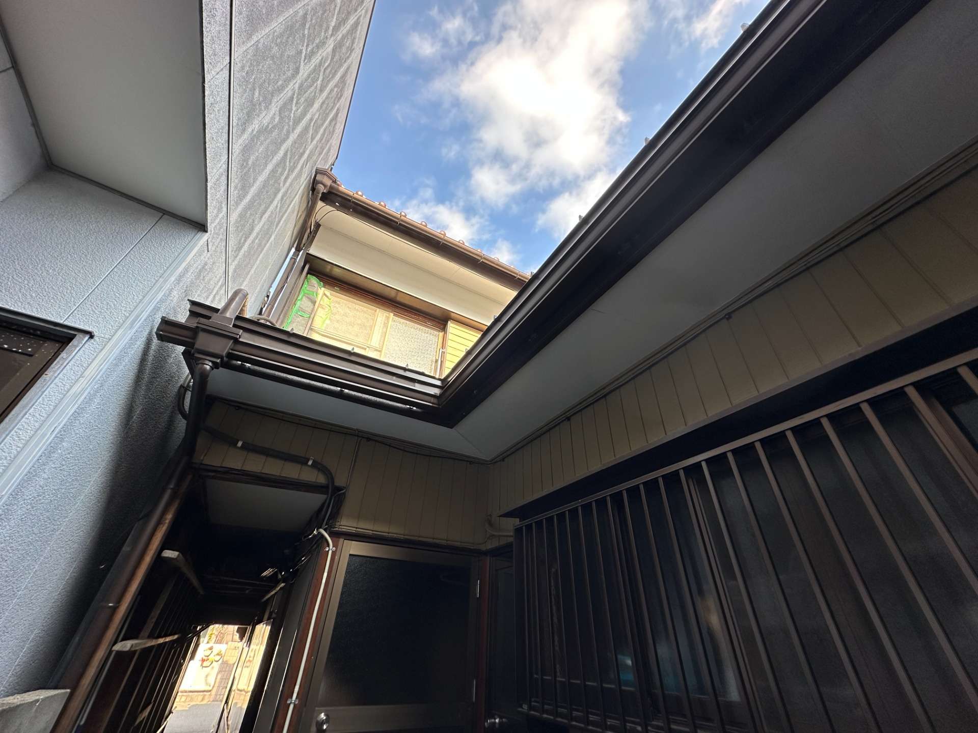 2026年1月施工　屋根の葺き替え　あまどい掛け替え　岐阜市加納T様邸