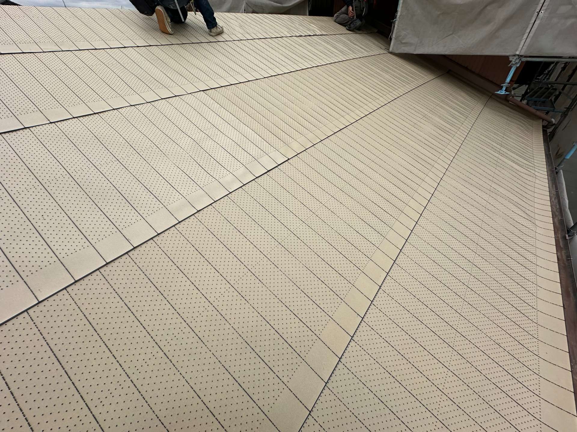 2026年2月施工　屋根の葺き替え　岐阜市T様邸