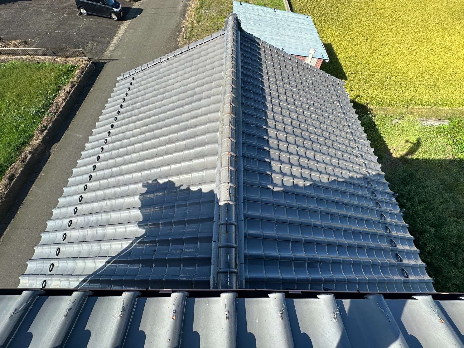 2026年2月施工　屋根の葺き替え　岐阜市T様邸