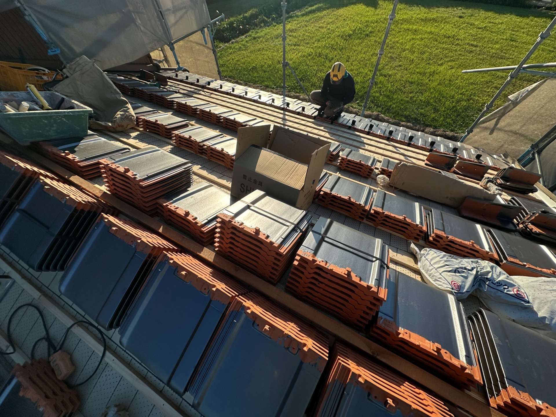 2026年2月施工　屋根の葺き替え　岐阜市T様邸