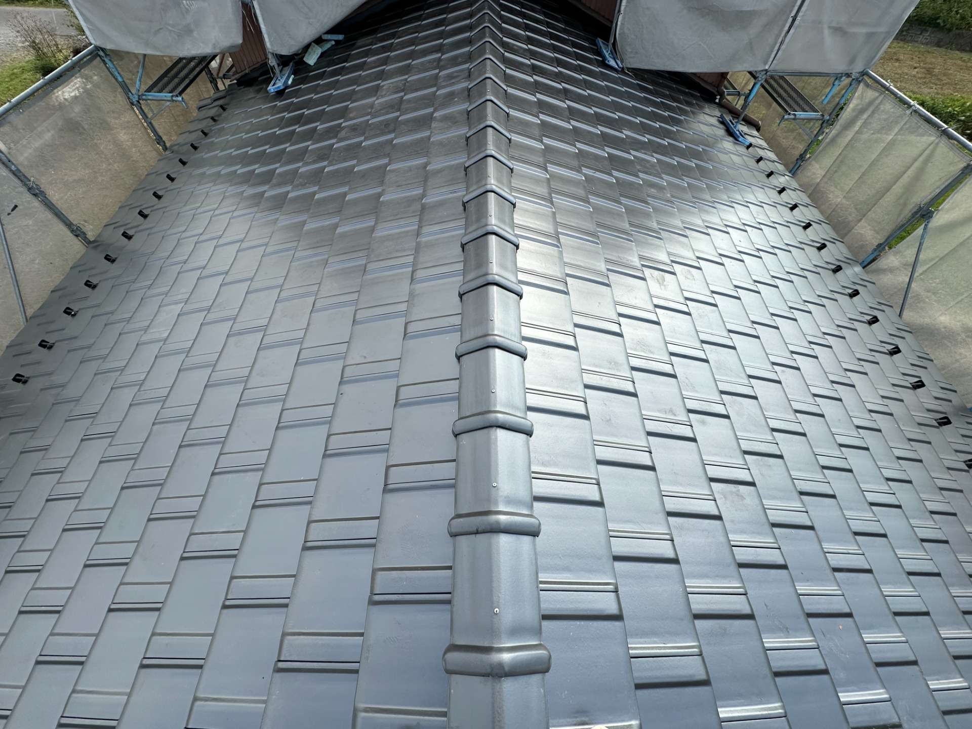 2026年2月施工　屋根の葺き替え　岐阜市T様邸