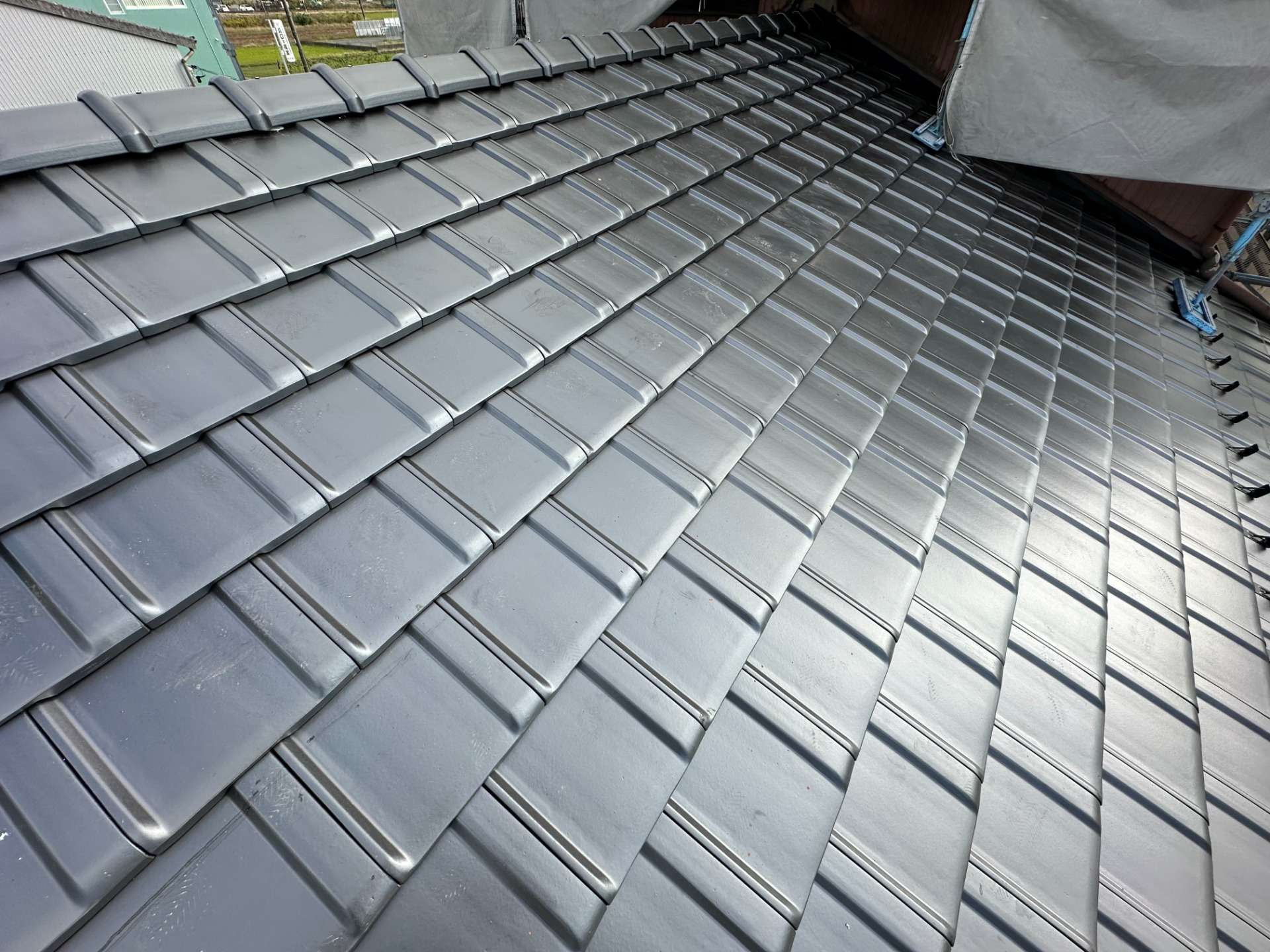 2026年2月施工　屋根の葺き替え　岐阜市T様邸