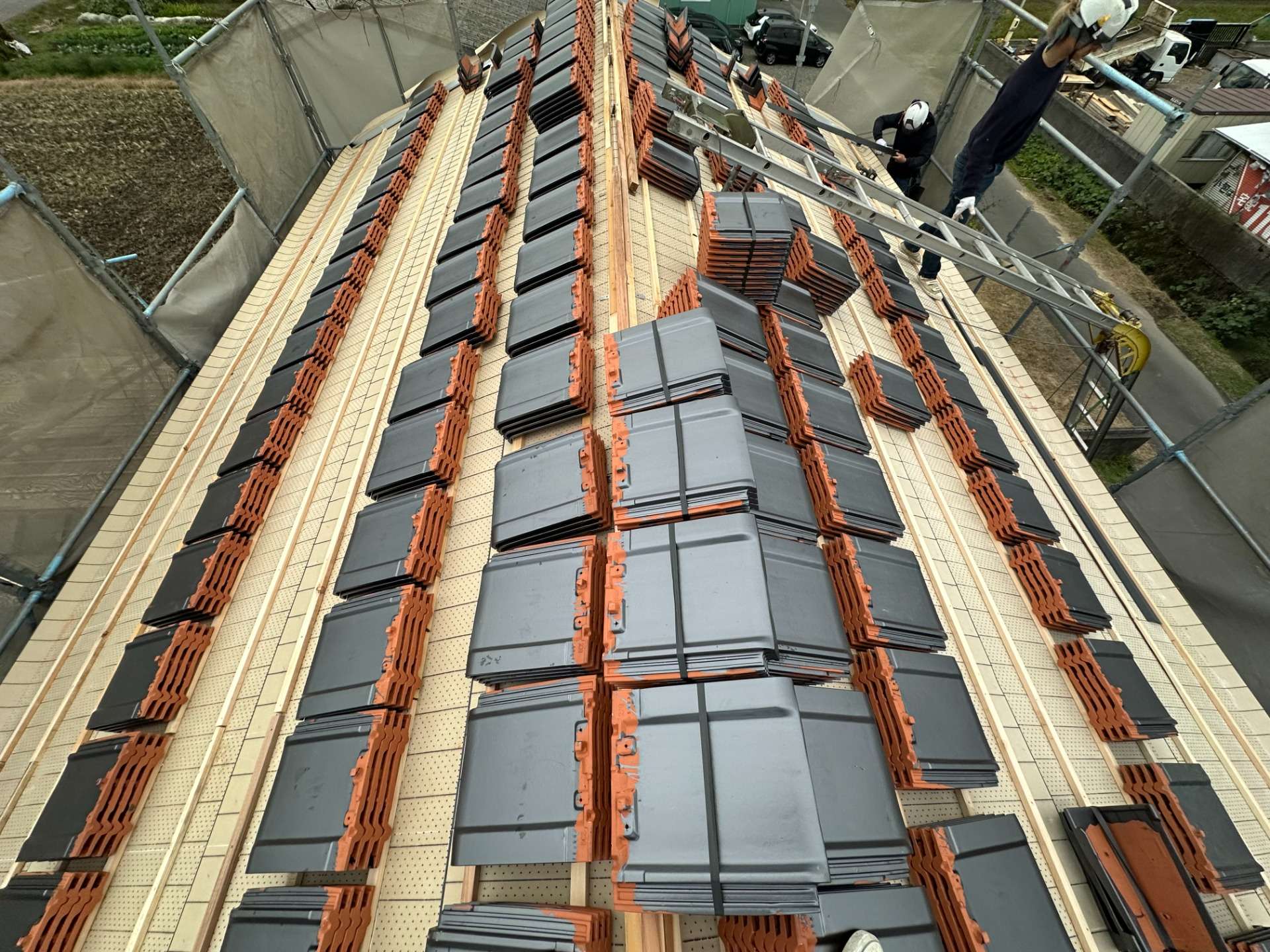 2026年2月施工　屋根の葺き替え　岐阜市T様邸