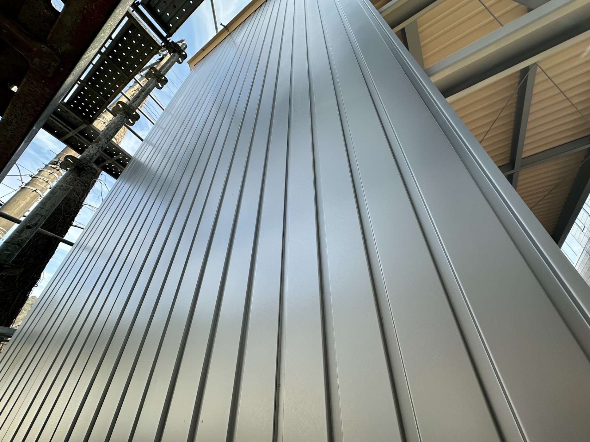 2026年2月施工　屋根の新設　外壁の新設　あまとい新設　岐阜市G社様邸