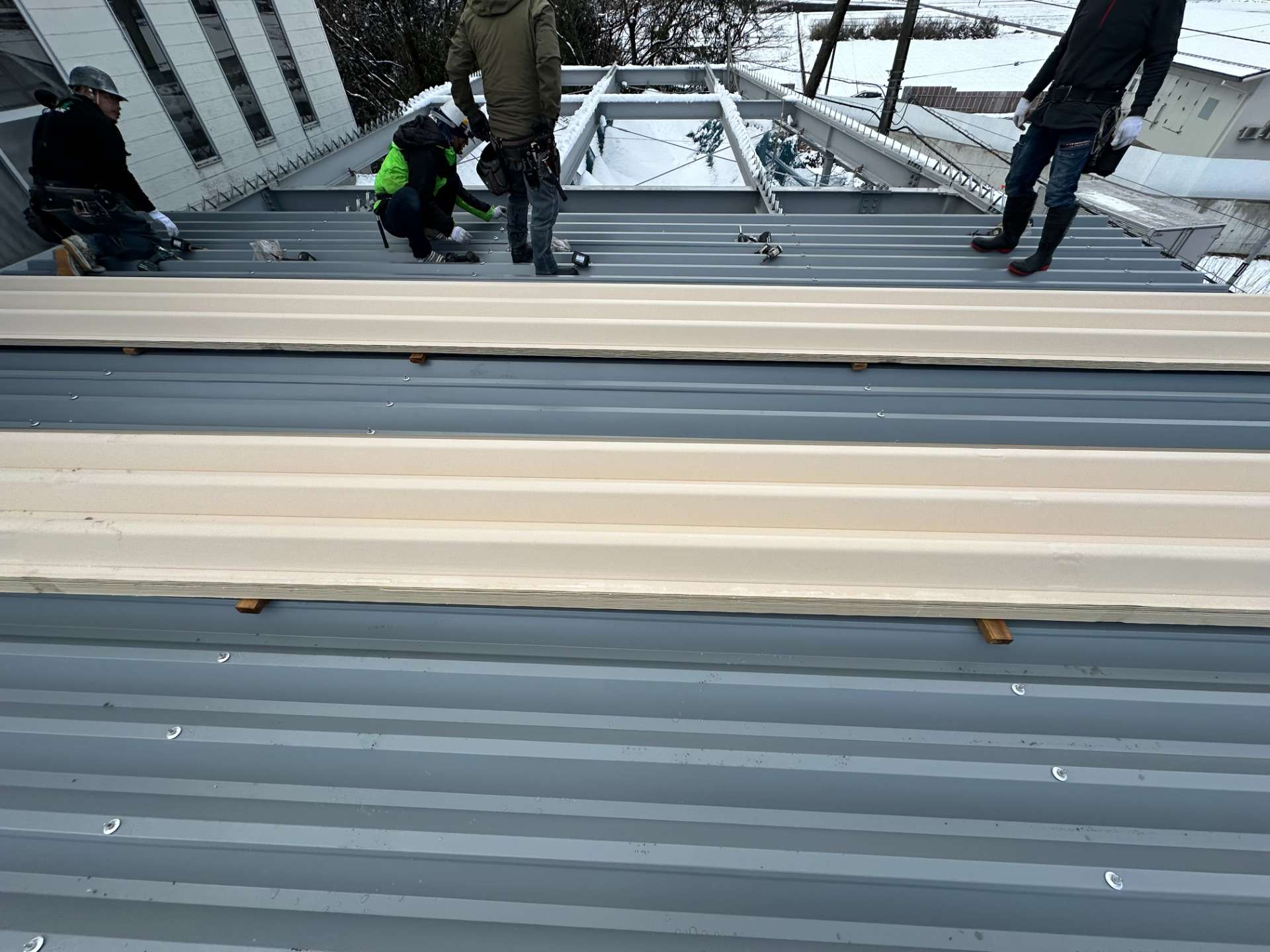 2026年2月施工　屋根の新設　外壁の新設　あまとい新設　岐阜市G社様邸