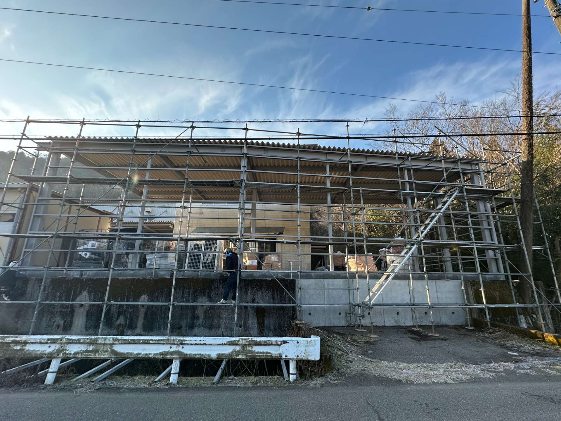 2026年2月施工　屋根の新設　外壁の新設　あまとい新設　岐阜市G社様邸