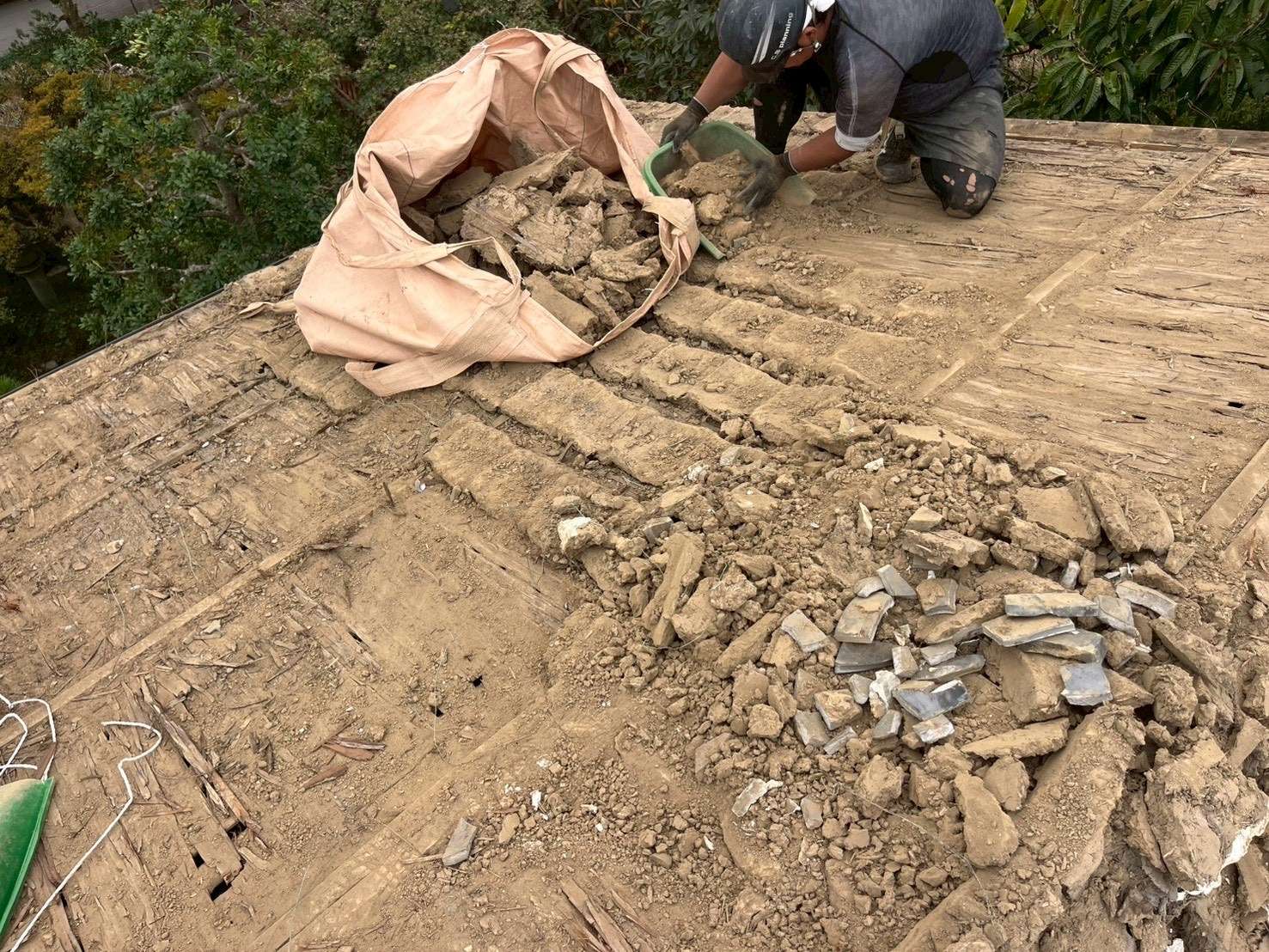 2026年2月施工　屋根の葺き替え　山県市T様邸