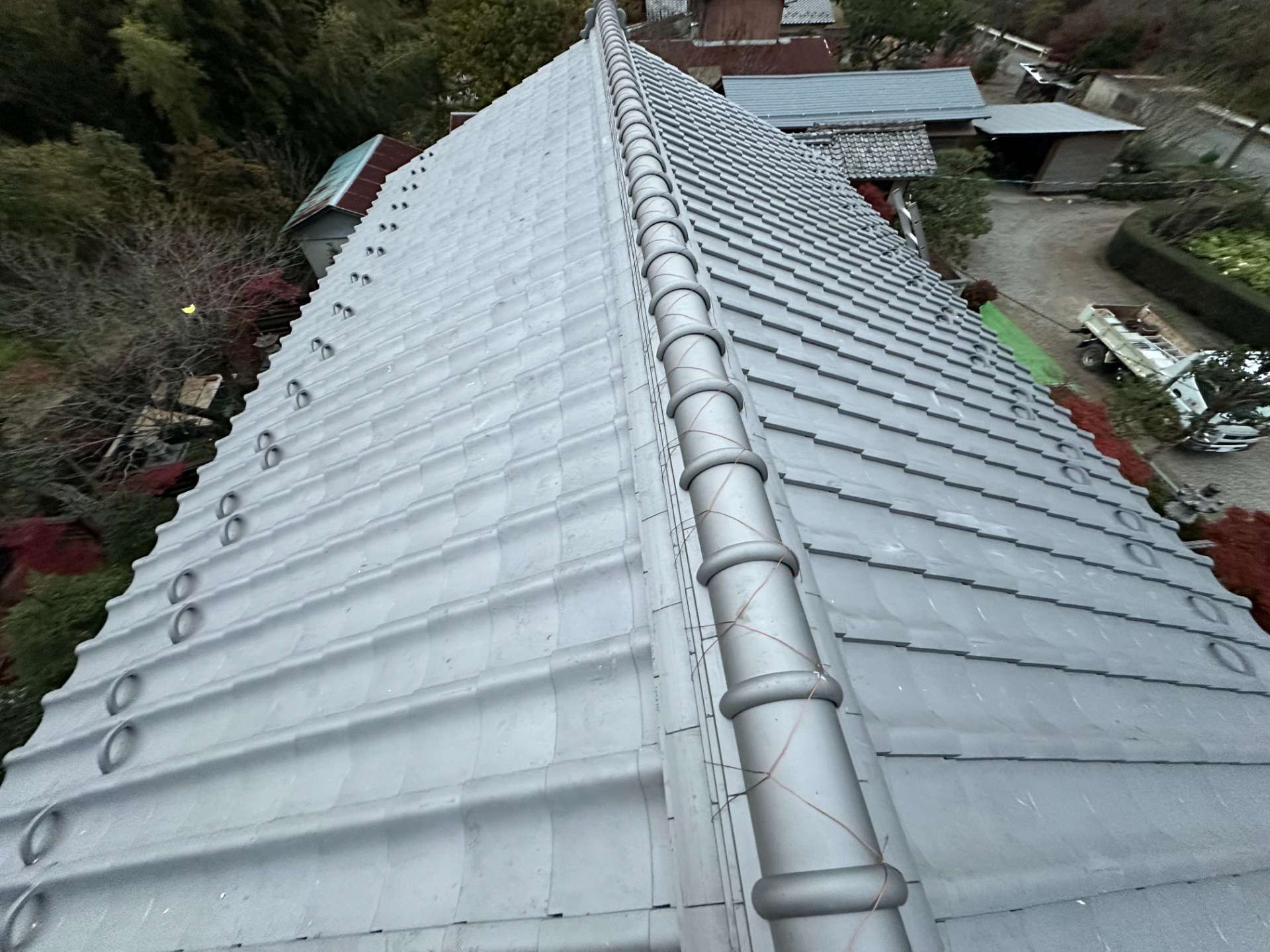 2026年2月施工 屋根の葺き替え 山県市T様邸