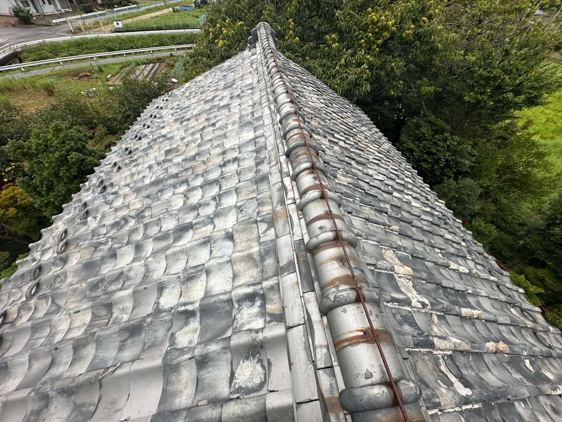 2026年2月施工　屋根の葺き替え　山県市T様邸