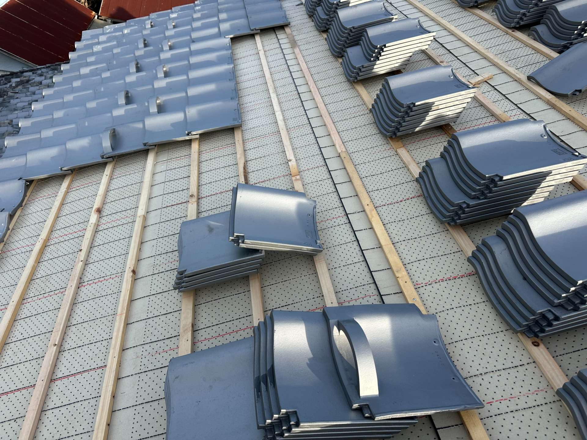 2026年2月施工　屋根の葺き替え　山県市T様邸