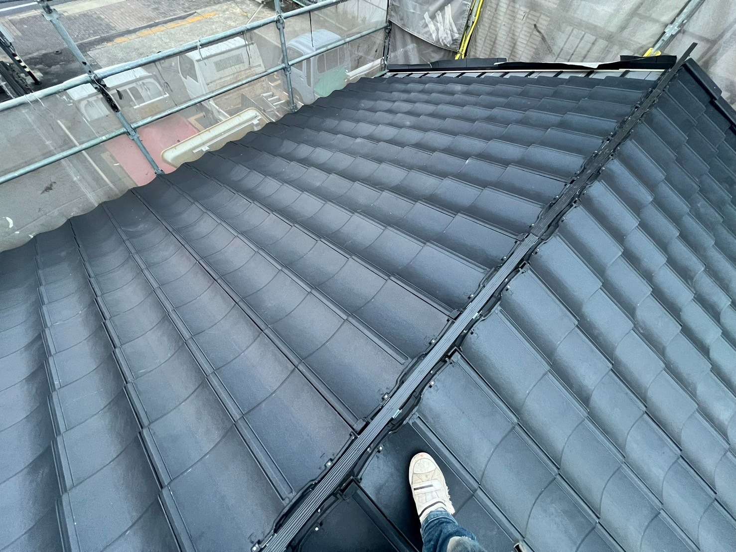 2026年3月施工　屋根の葺き替え 羽島市B様邸