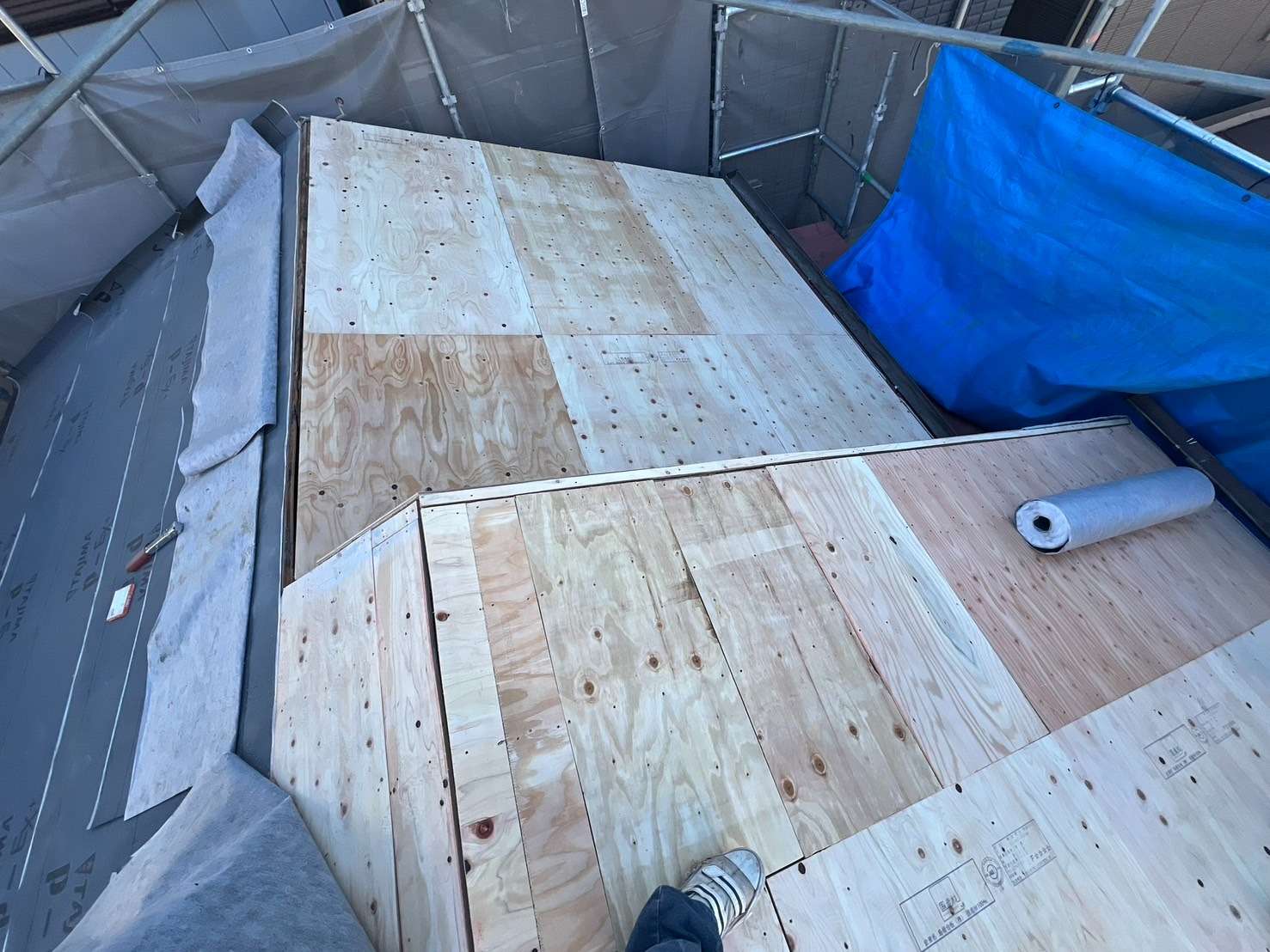 2026年3月施工　屋根の葺き替え 羽島市B様邸