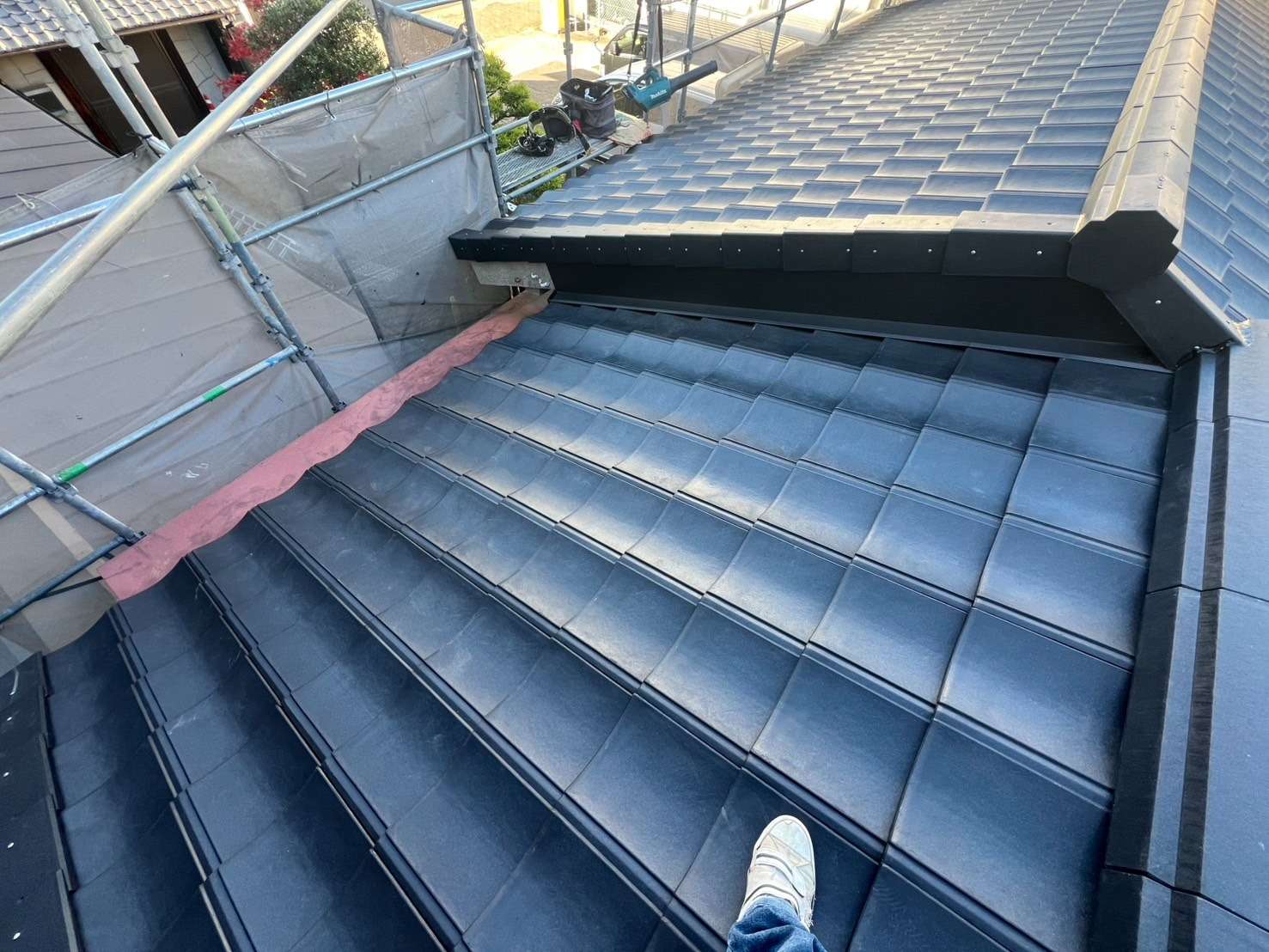 2026年3月施工　屋根の葺き替え 羽島市B様邸