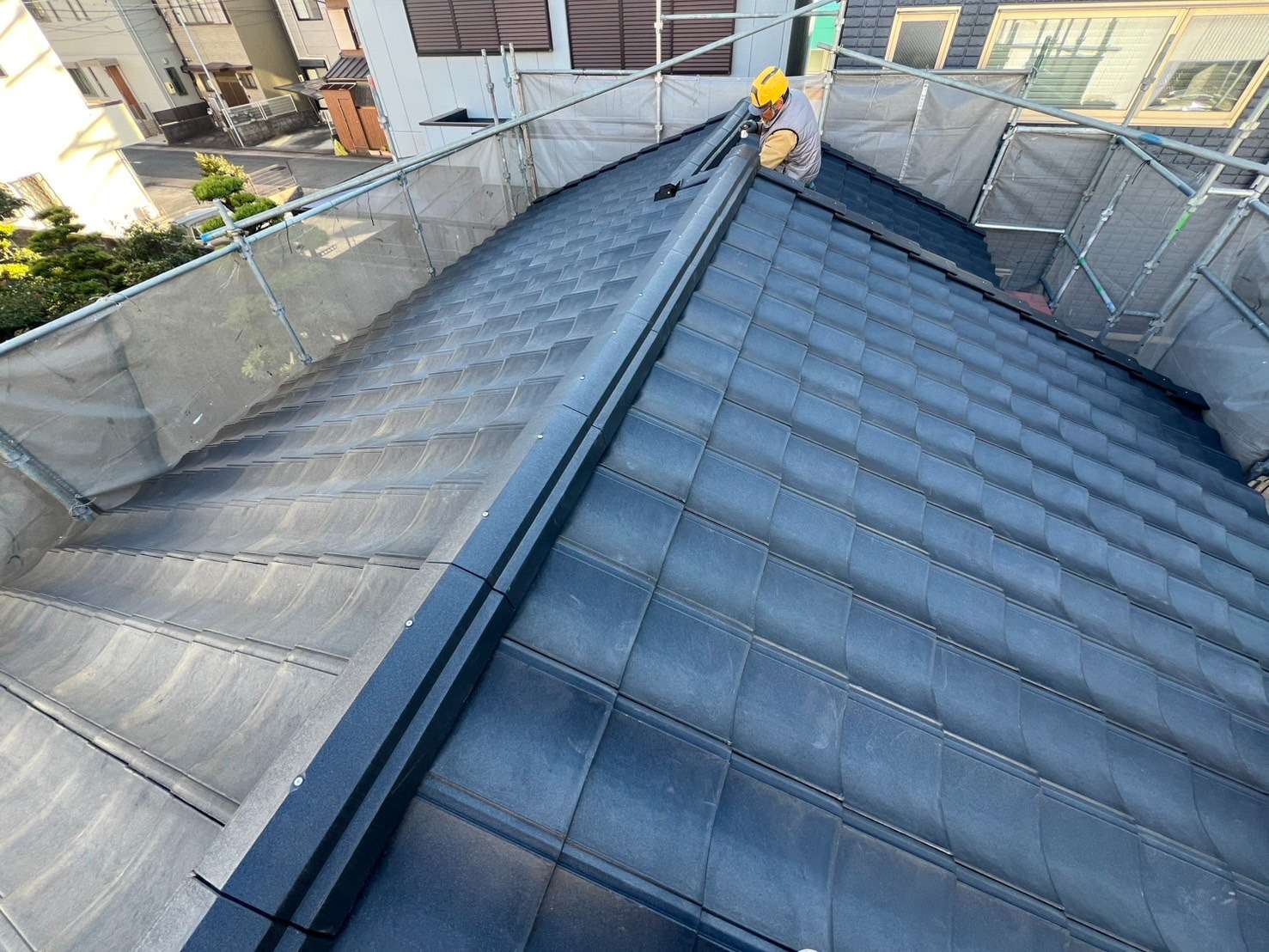 2026年3月施工　屋根の葺き替え 羽島市B様邸