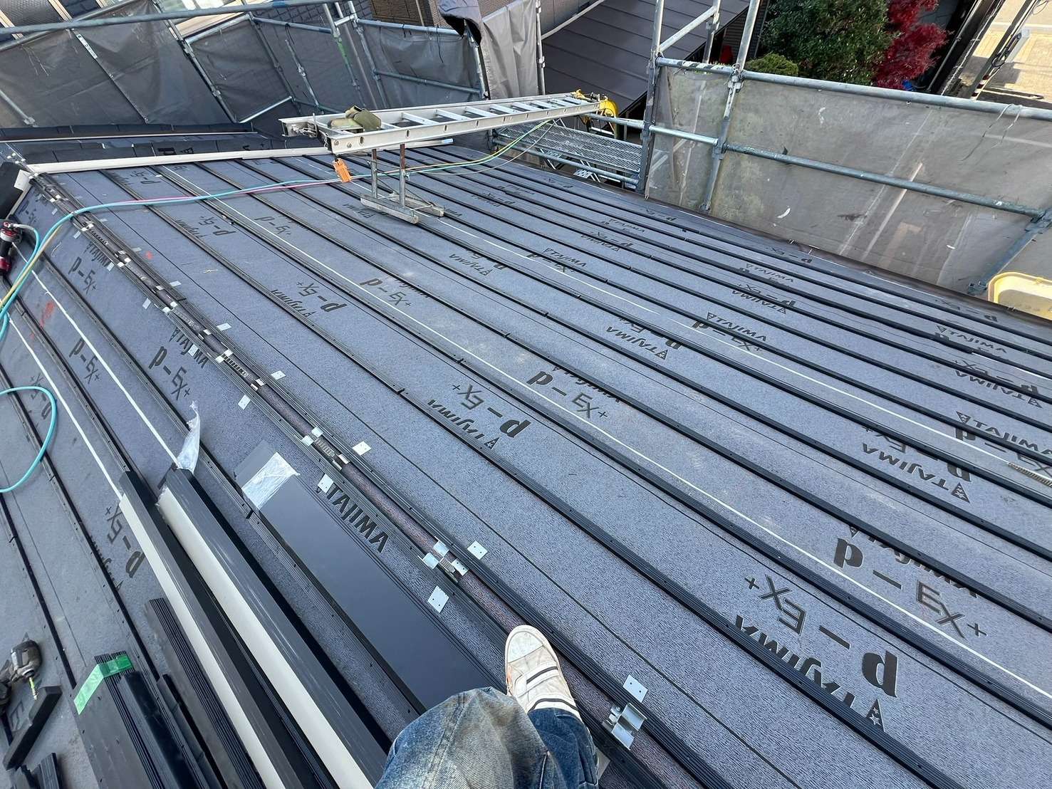 2026年3月施工　屋根の葺き替え 羽島市B様邸