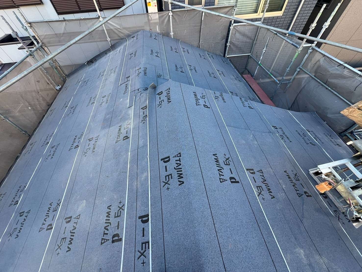 2026年3月施工　屋根の葺き替え 羽島市B様邸