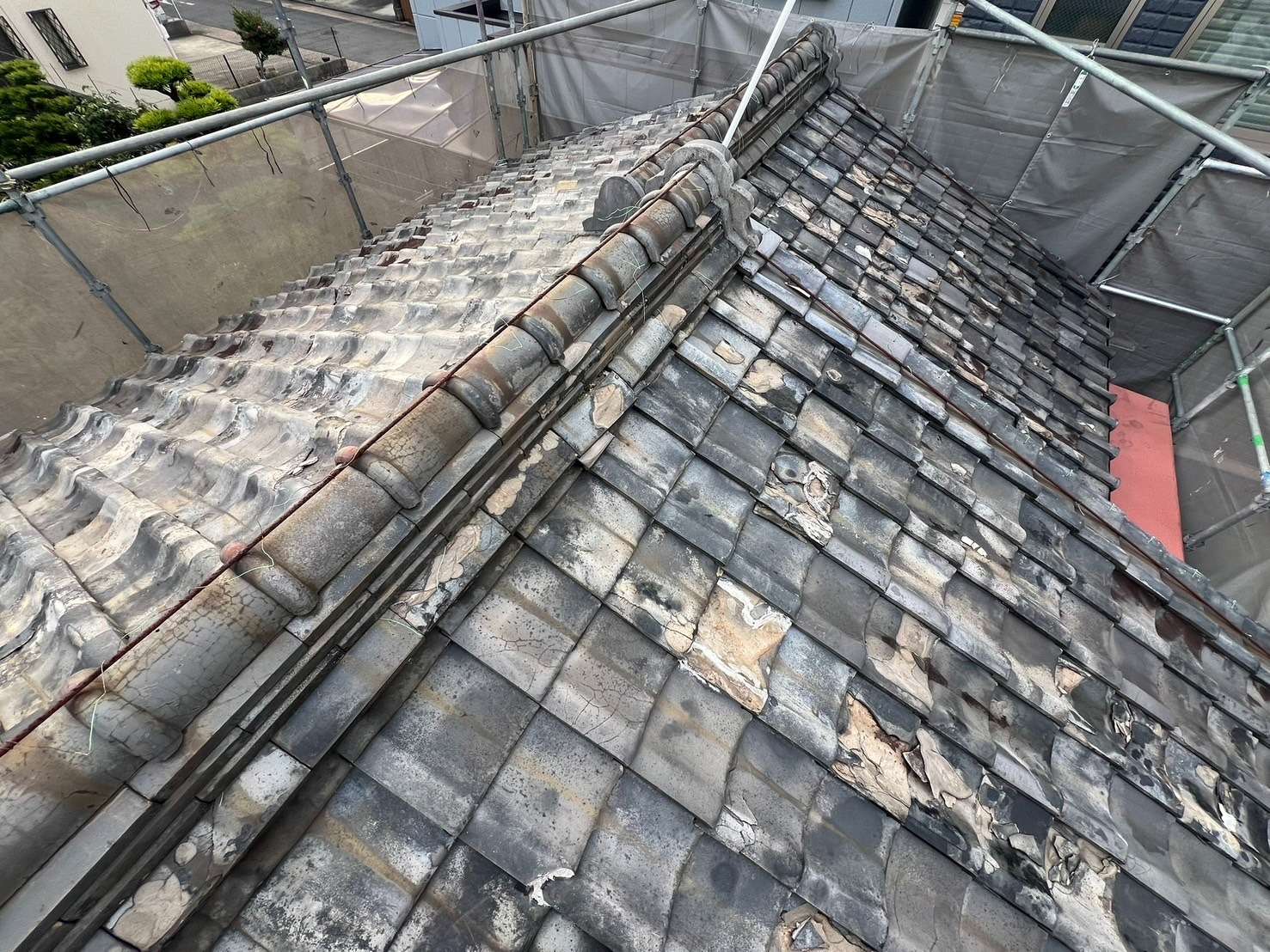 2026年3月施工　屋根の葺き替え 羽島市B様邸