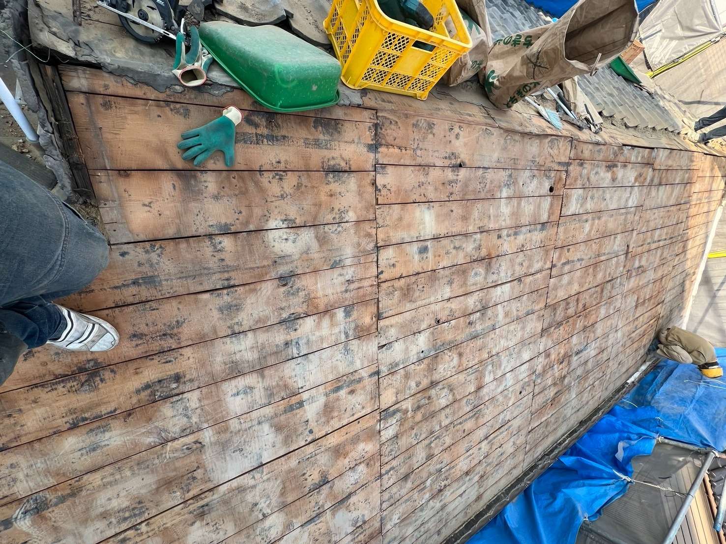 2026年3月施工　屋根の葺き替え 羽島市B様邸