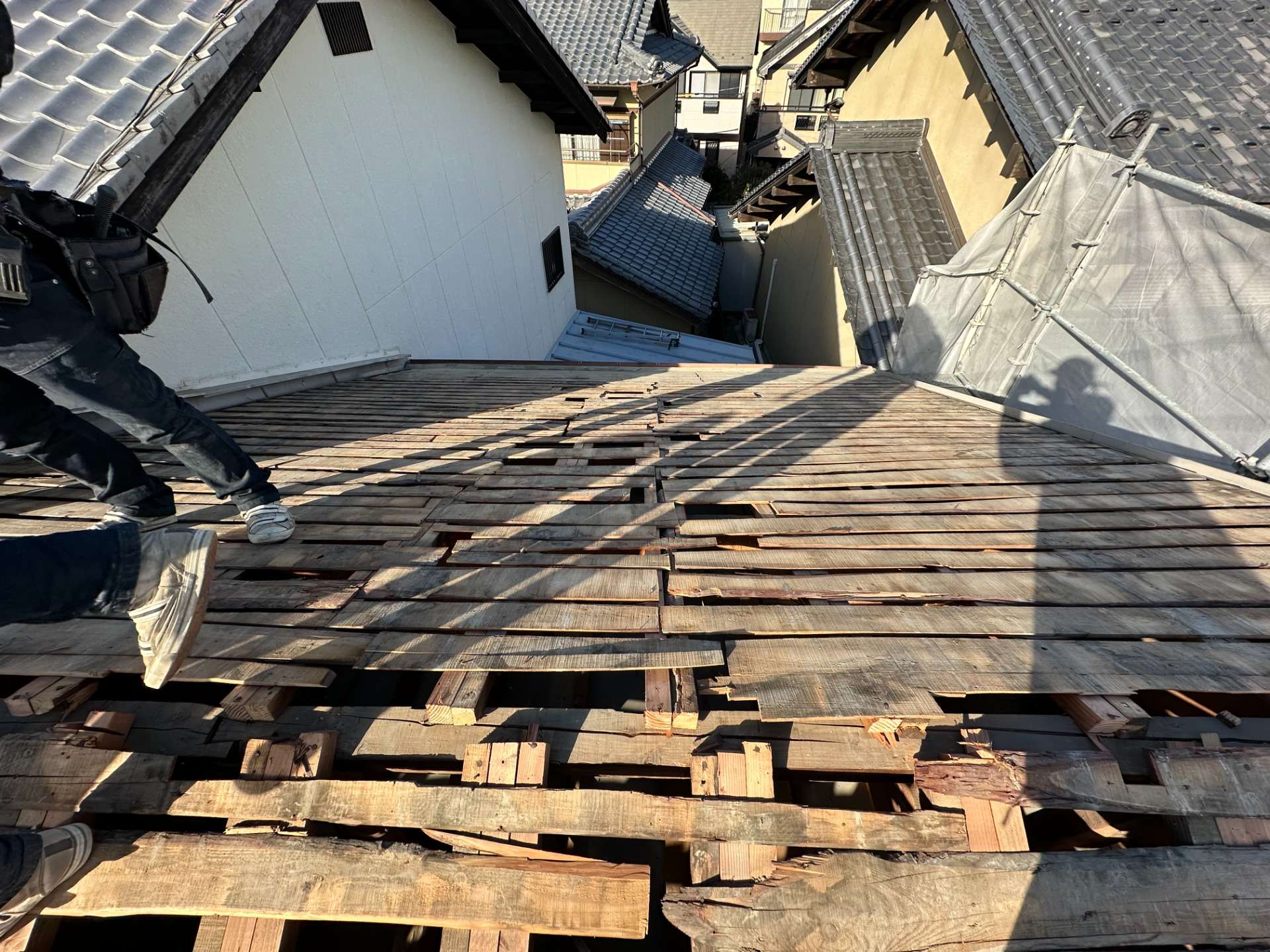 2026年3月施工　屋根の葺き替え 岐阜市K様邸