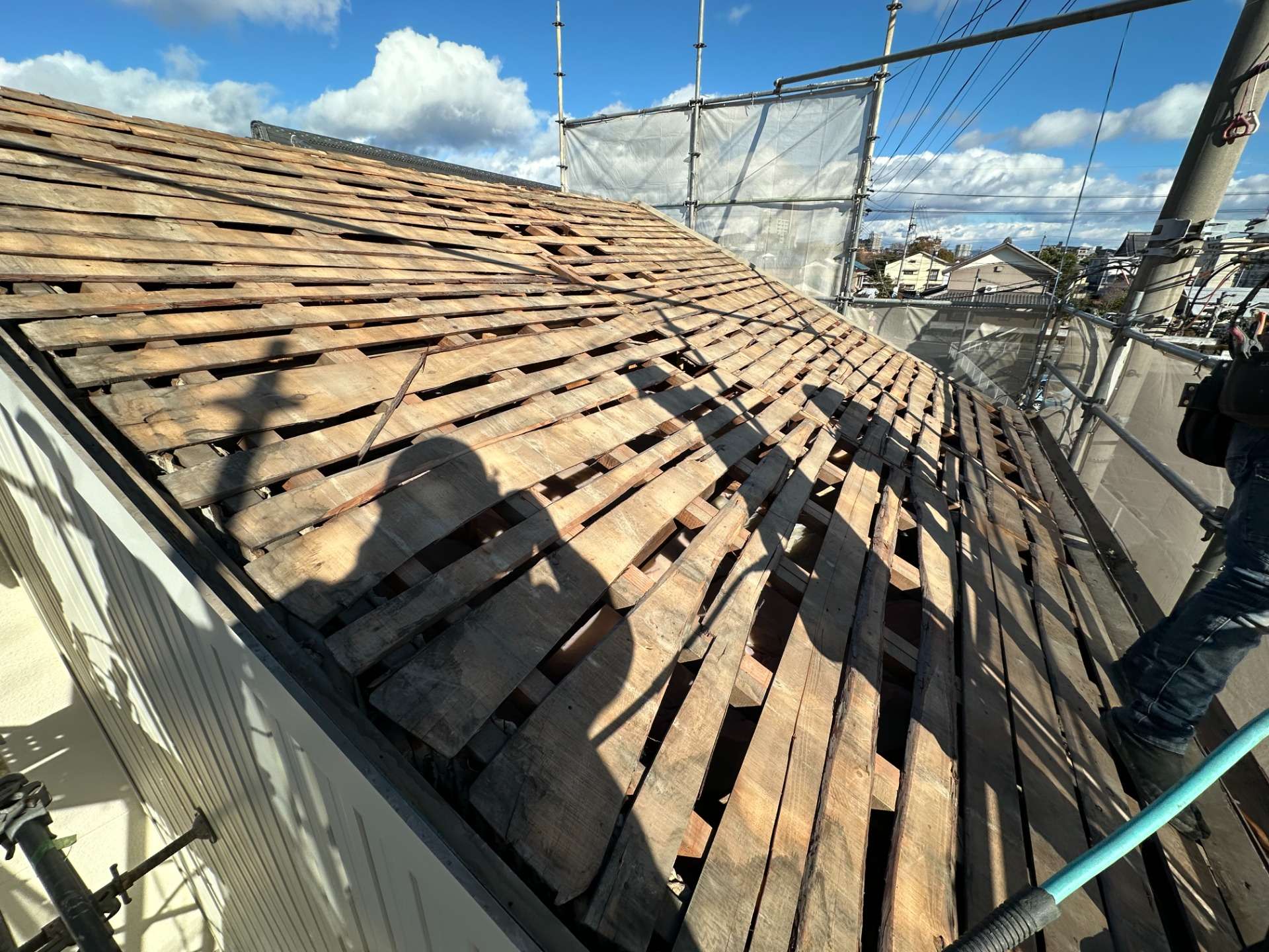 2026年3月施工　屋根の葺き替え 岐阜市K様邸