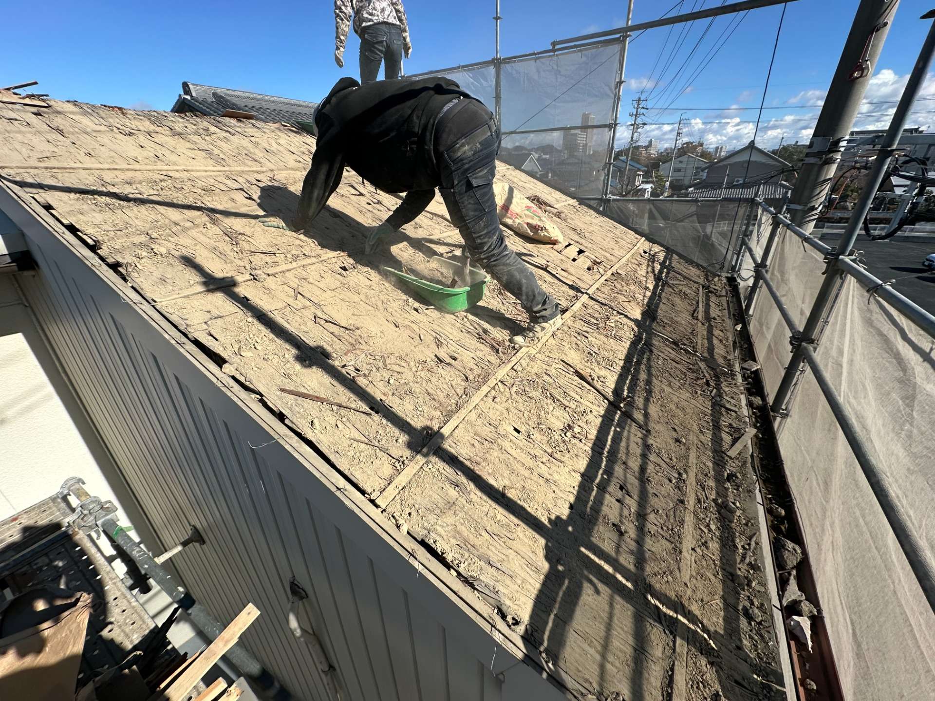 2026年3月施工　屋根の葺き替え 岐阜市K様邸