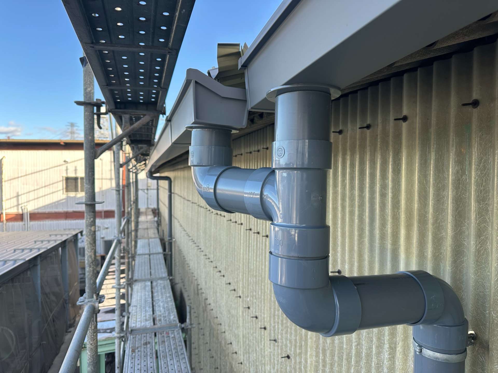 2026年3月施工　屋根カバー工法　あまとい新設　岐阜市Y社様邸