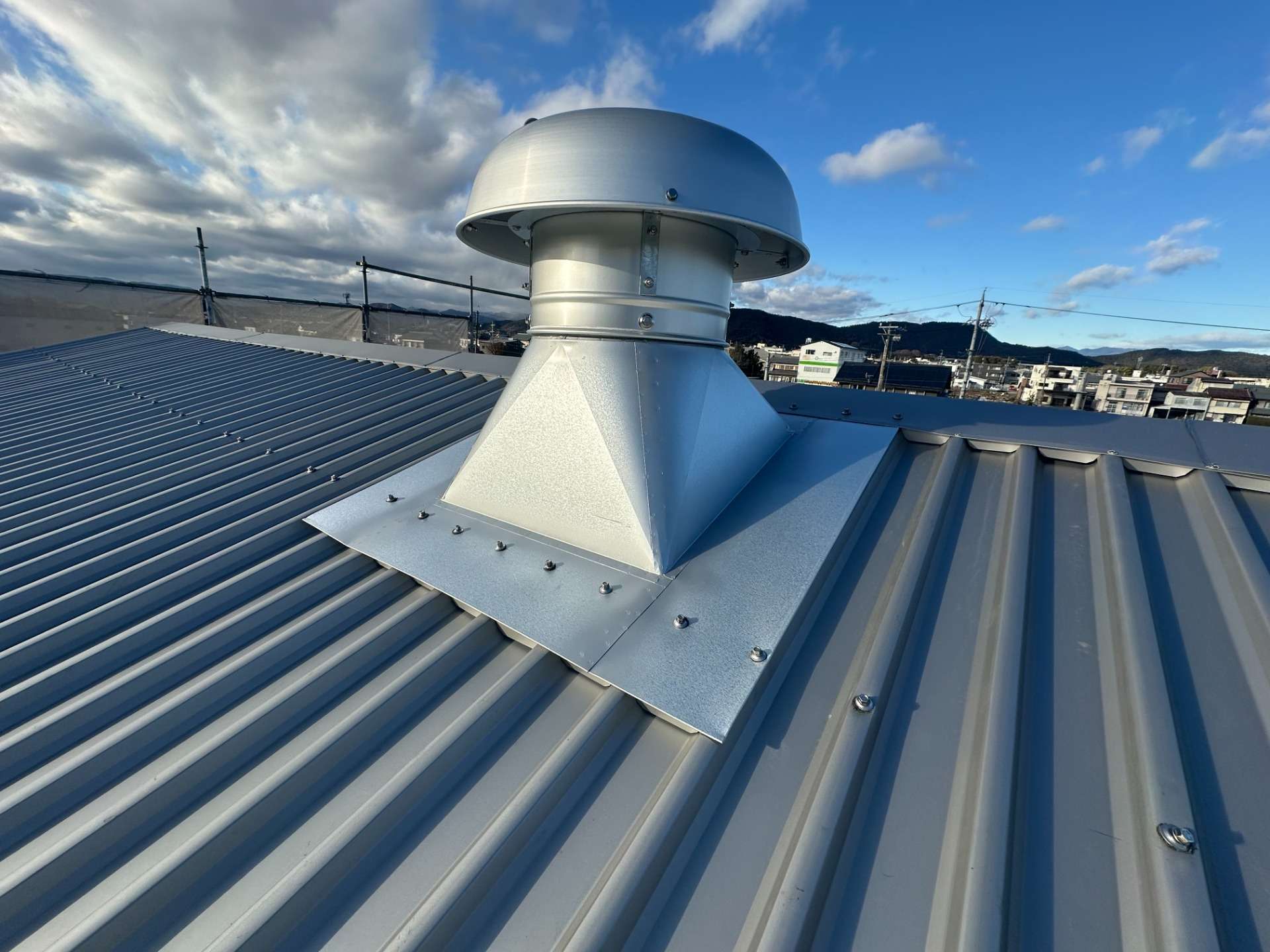 2026年3月施工　屋根カバー工法　あまとい新設　岐阜市Y社様邸