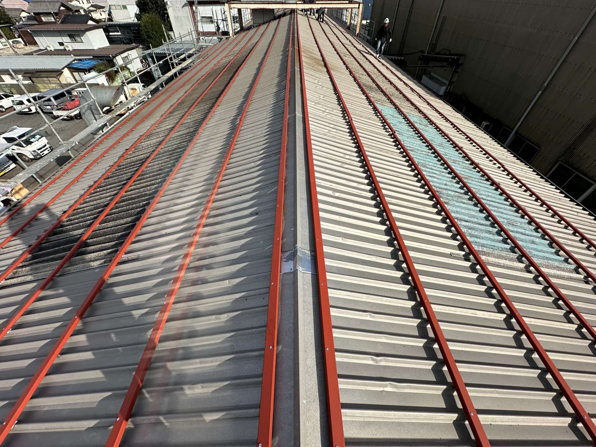 2026年3月施工　屋根カバー工法　あまとい新設　岐阜市Y社様邸