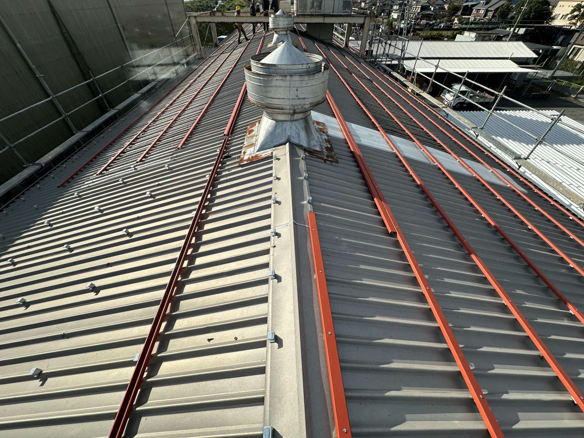 2026年3月施工　屋根カバー工法　あまとい新設　岐阜市Y社様邸