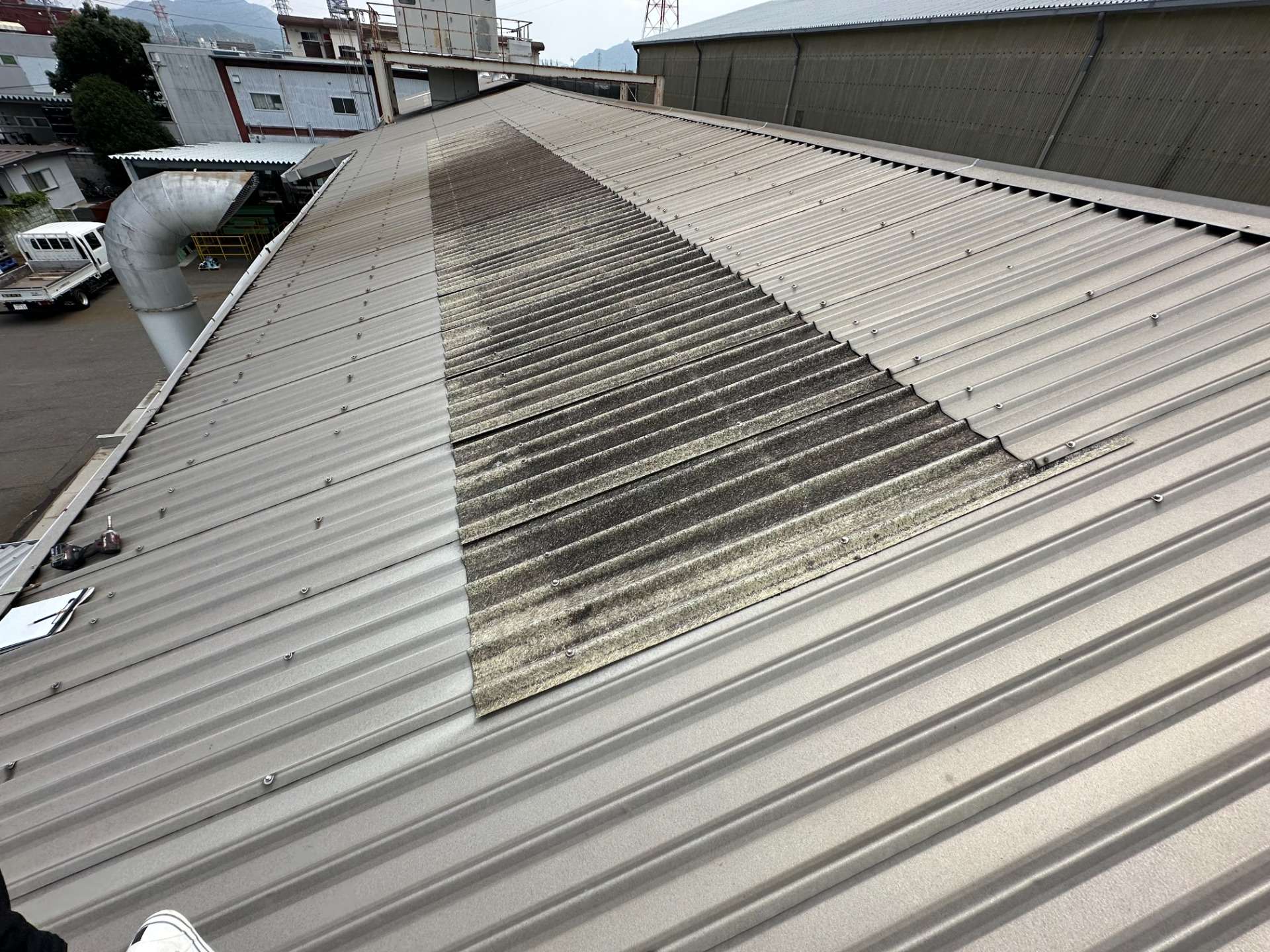2026年3月施工　屋根カバー工法　あまとい新設　岐阜市Y社様邸