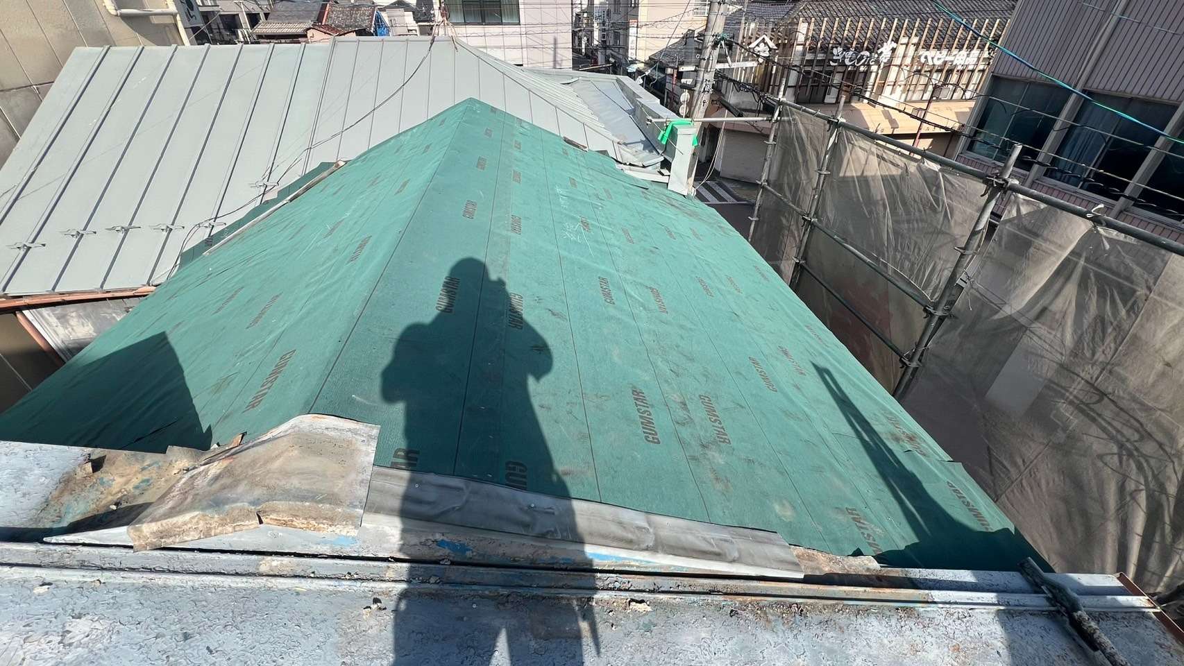 2026年6月施工　屋根の葺き替え　あまどい交換　屋根の塗装　大垣市本町　S様邸