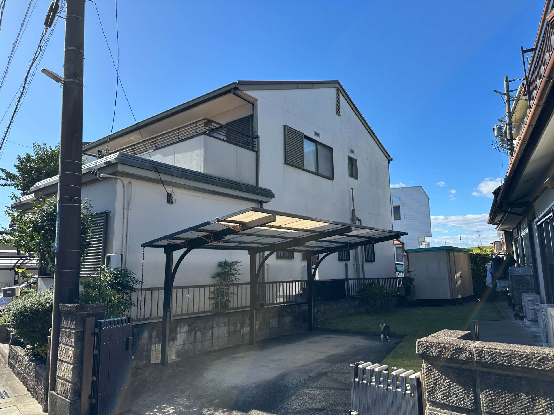 2026年6月施工　屋根のカバー工法　カバー工法　あまどい交換　岐阜市　S様邸